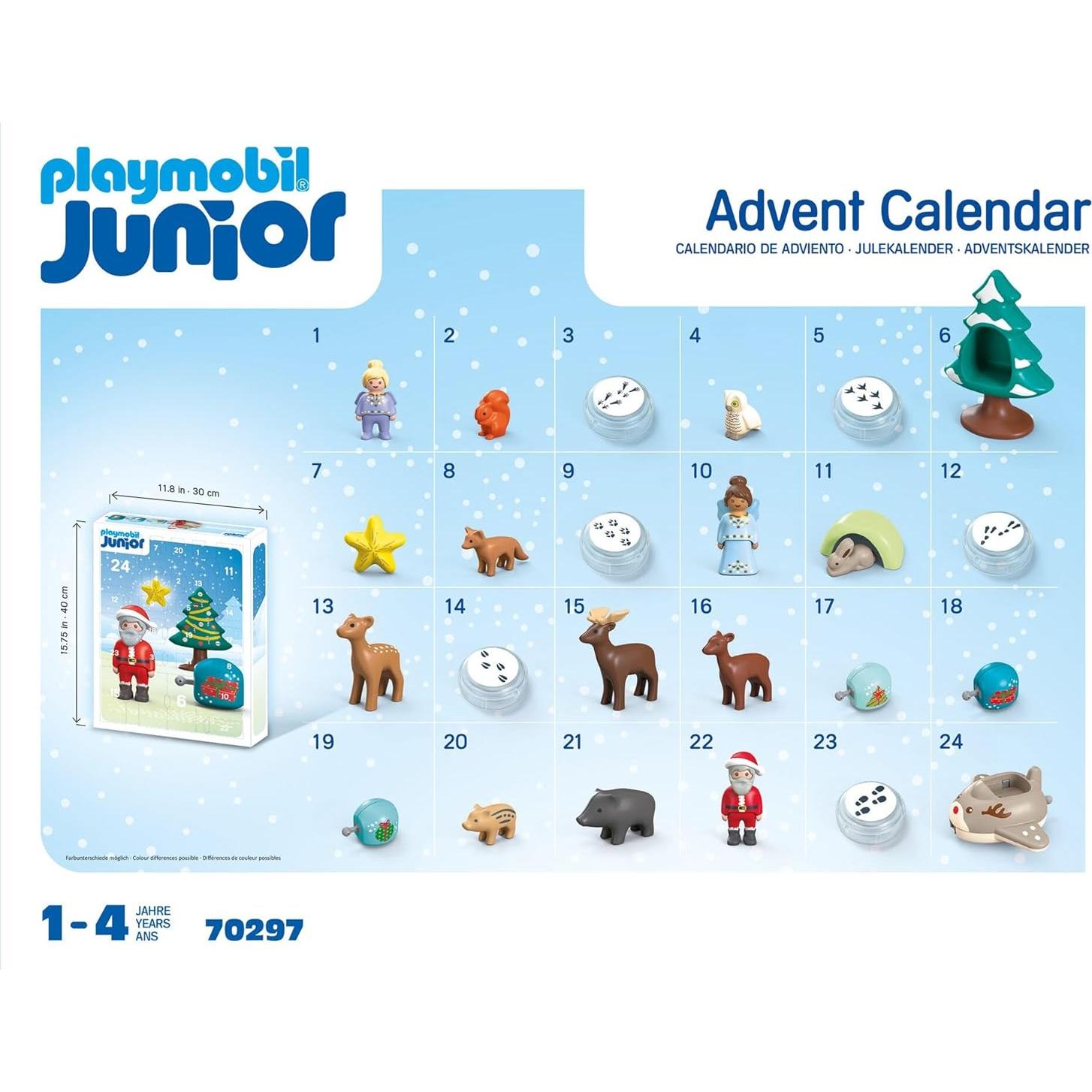 Calendario de Adviento Playmobil Junior Navidad Nevosa