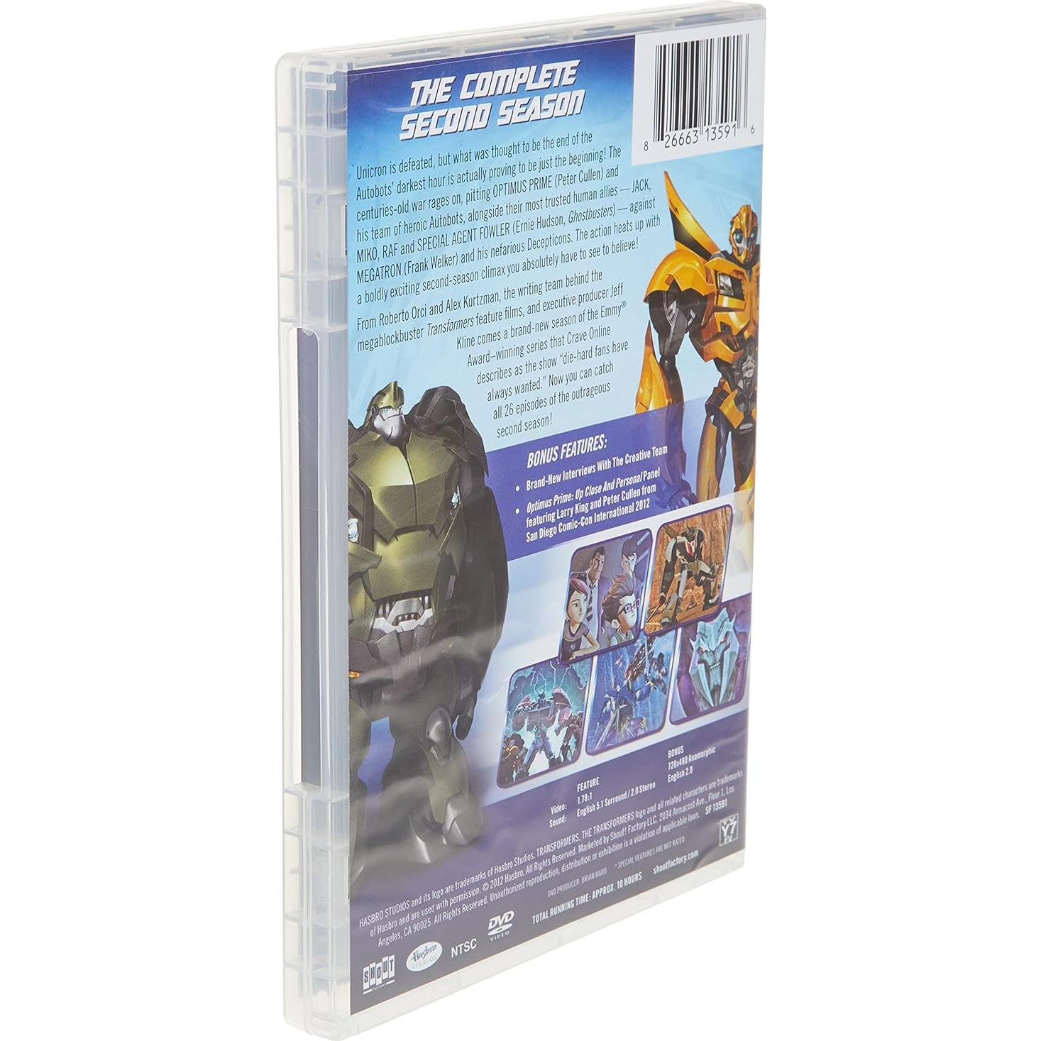 Transformers: Prime - Temporada 2 - DVD - SHOUT! FACTORY