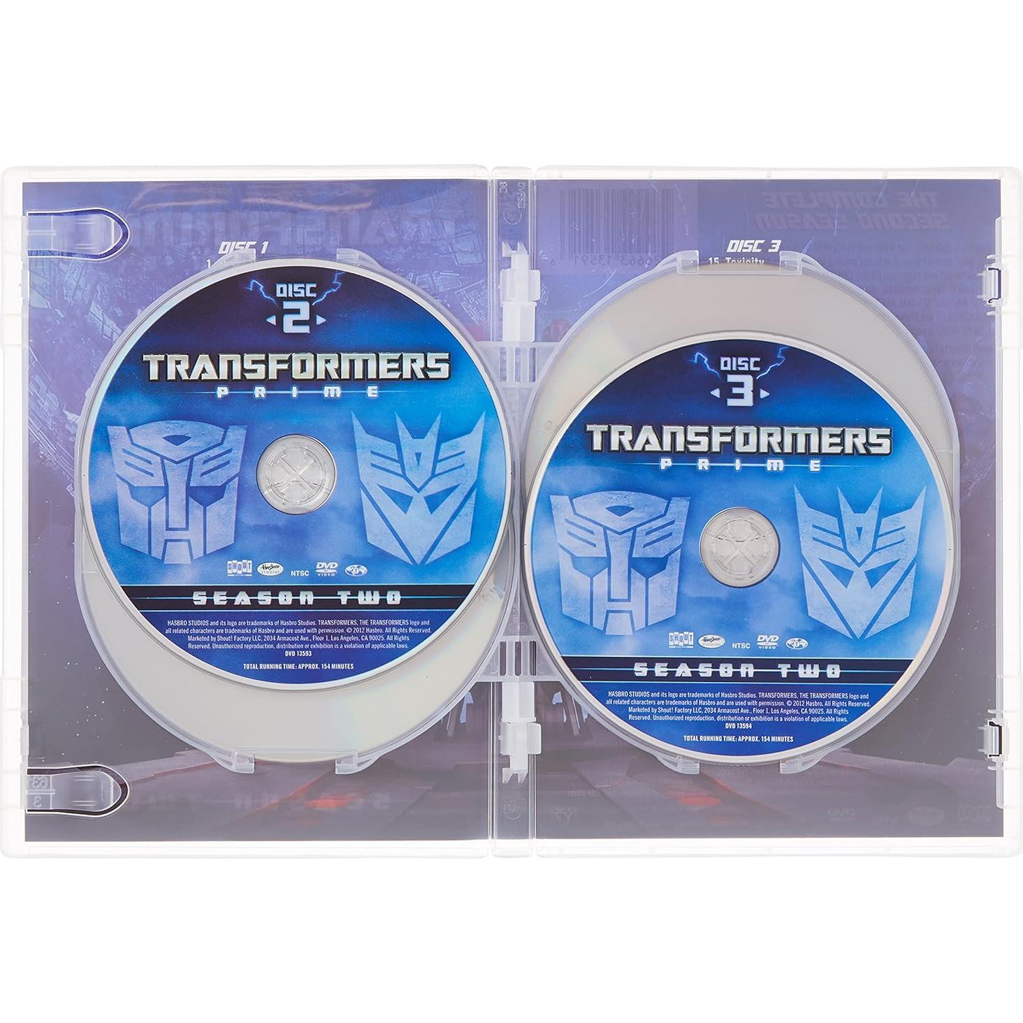 Transformers: Prime - Temporada 2 - DVD - SHOUT! FACTORY