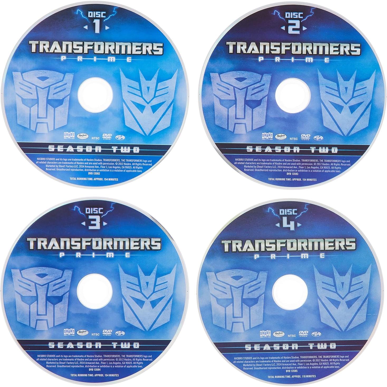 Transformers: Prime - Temporada 2 - DVD - SHOUT! FACTORY