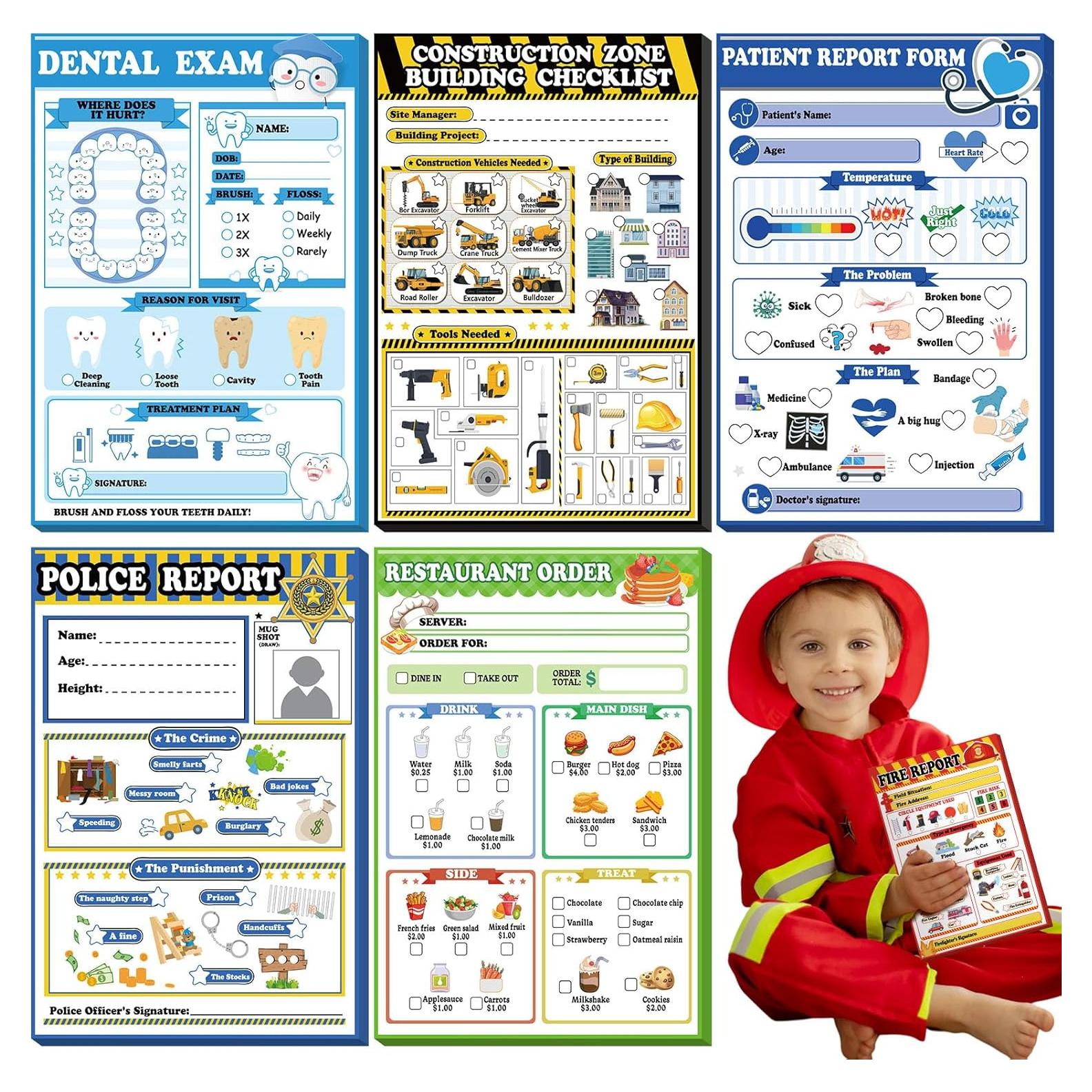 Cuadernos de Juego de Imaginación Eaasty 6 Unidades 40 Páginas