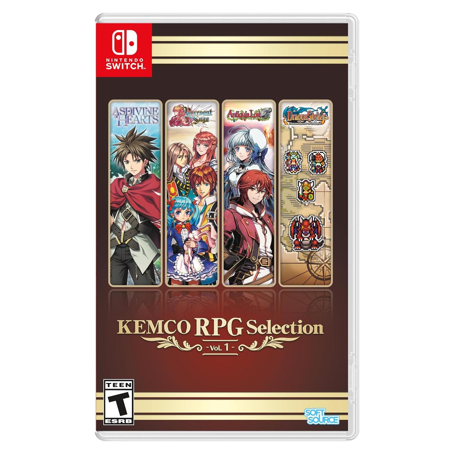 KEMCO RPG Selection Vol. 1 - Nintendo Switch - 4 RPGs