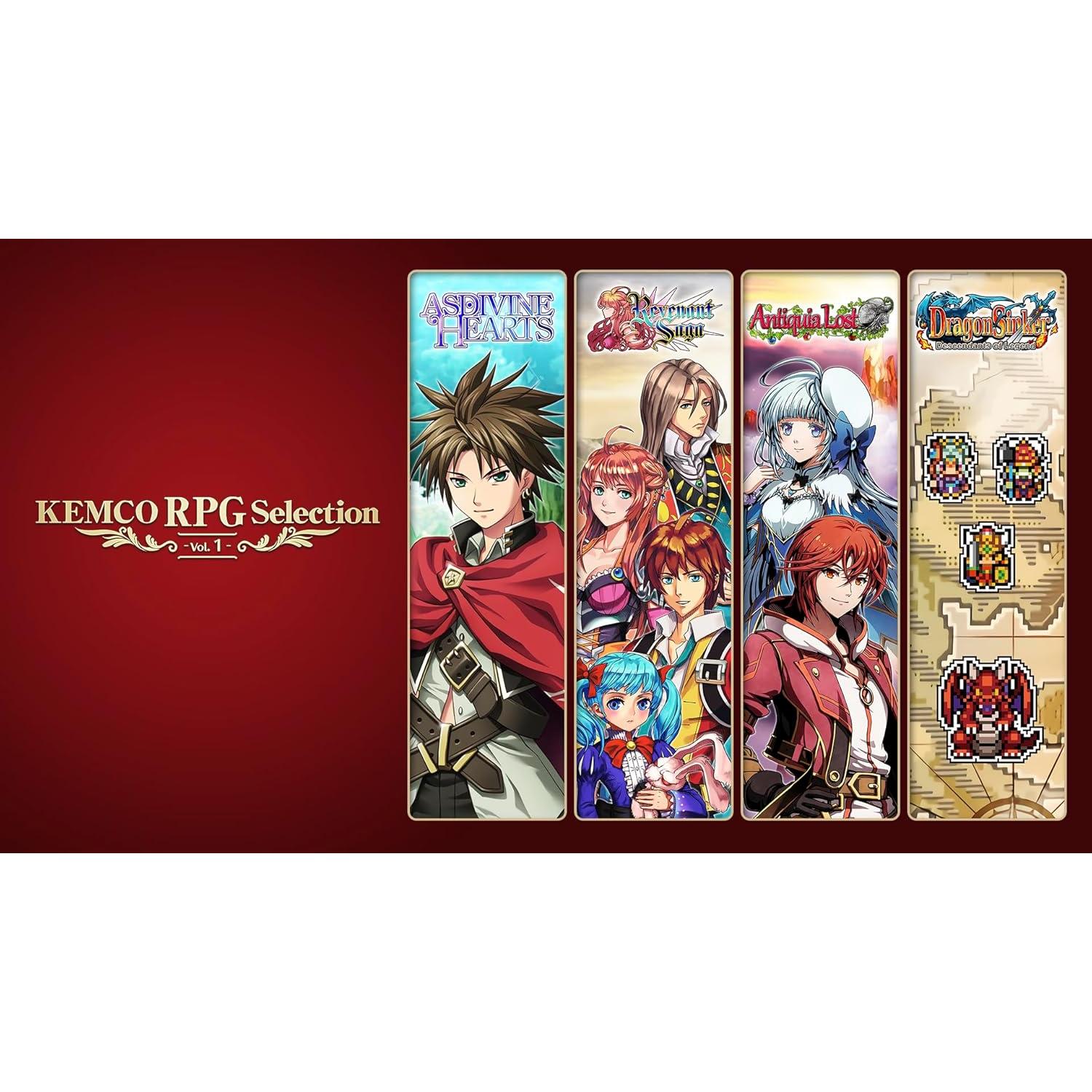 KEMCO RPG Selection Vol. 1 - Nintendo Switch - 4 RPGs