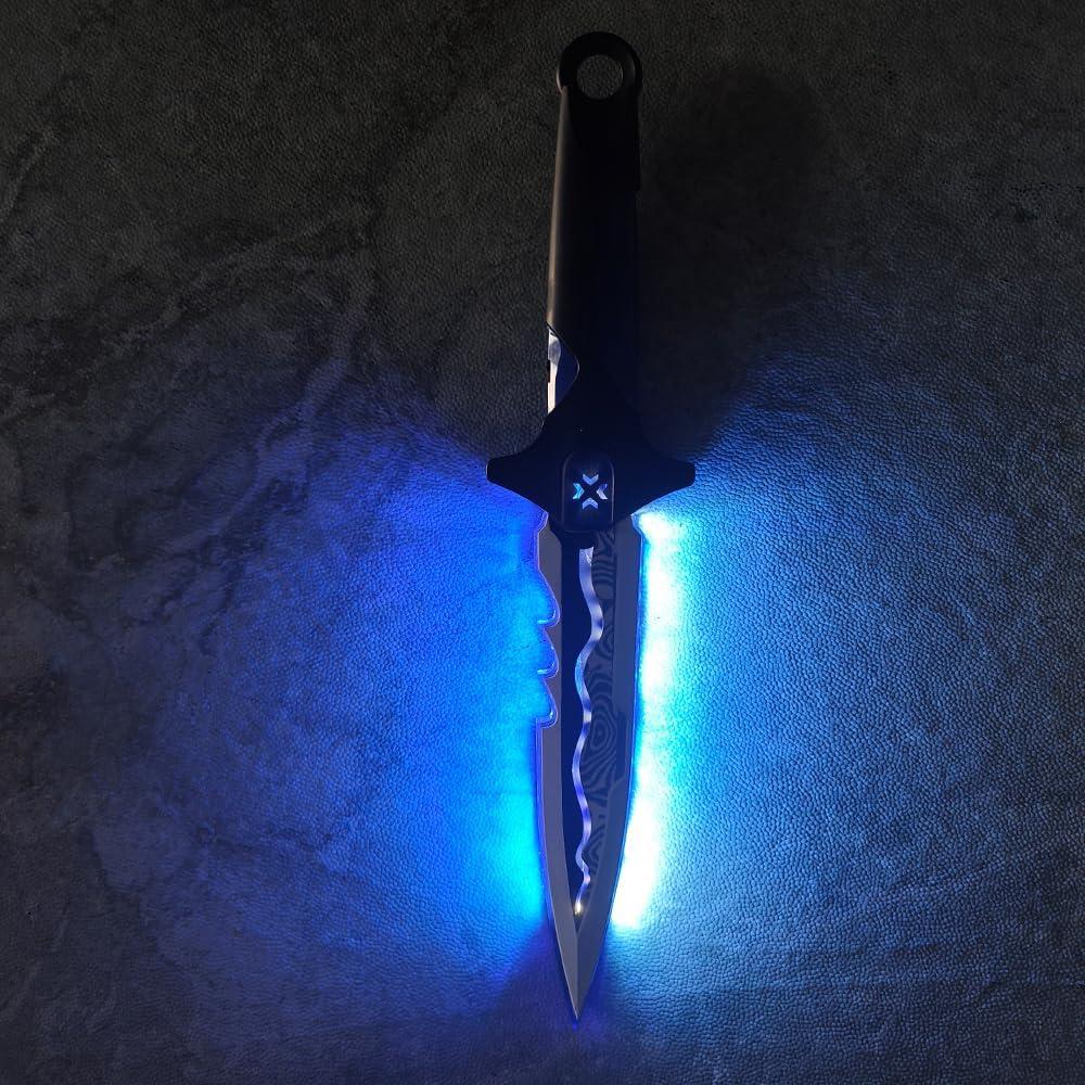 Daga LED Futuro IUUBVV 29.5 cm para Disfraces Halloween