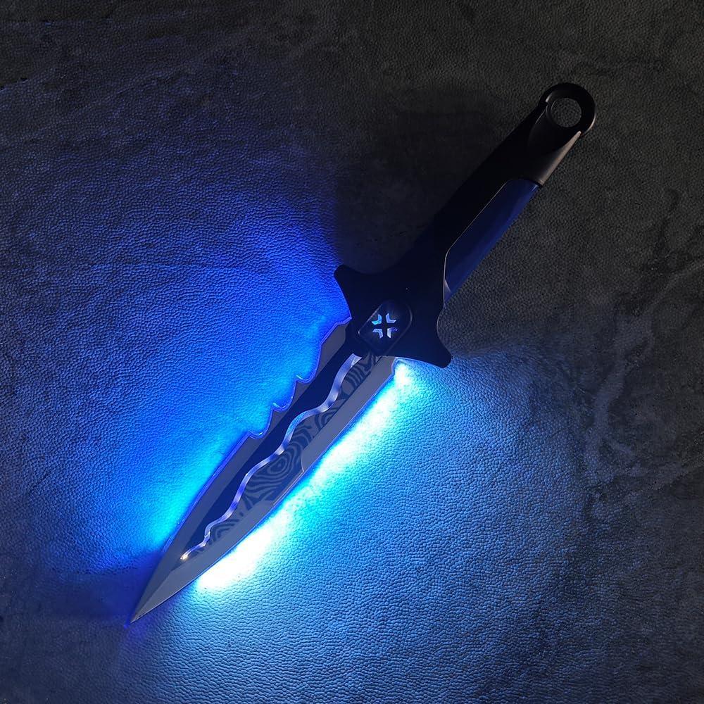 Daga LED Futuro IUUBVV 29.5 cm para Disfraces Halloween