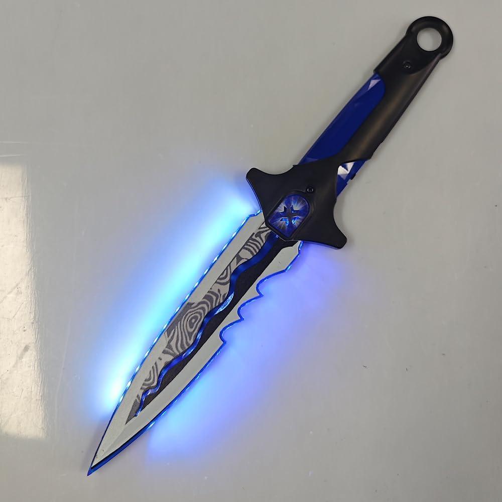 Daga LED Futuro IUUBVV 29.5 cm para Disfraces Halloween