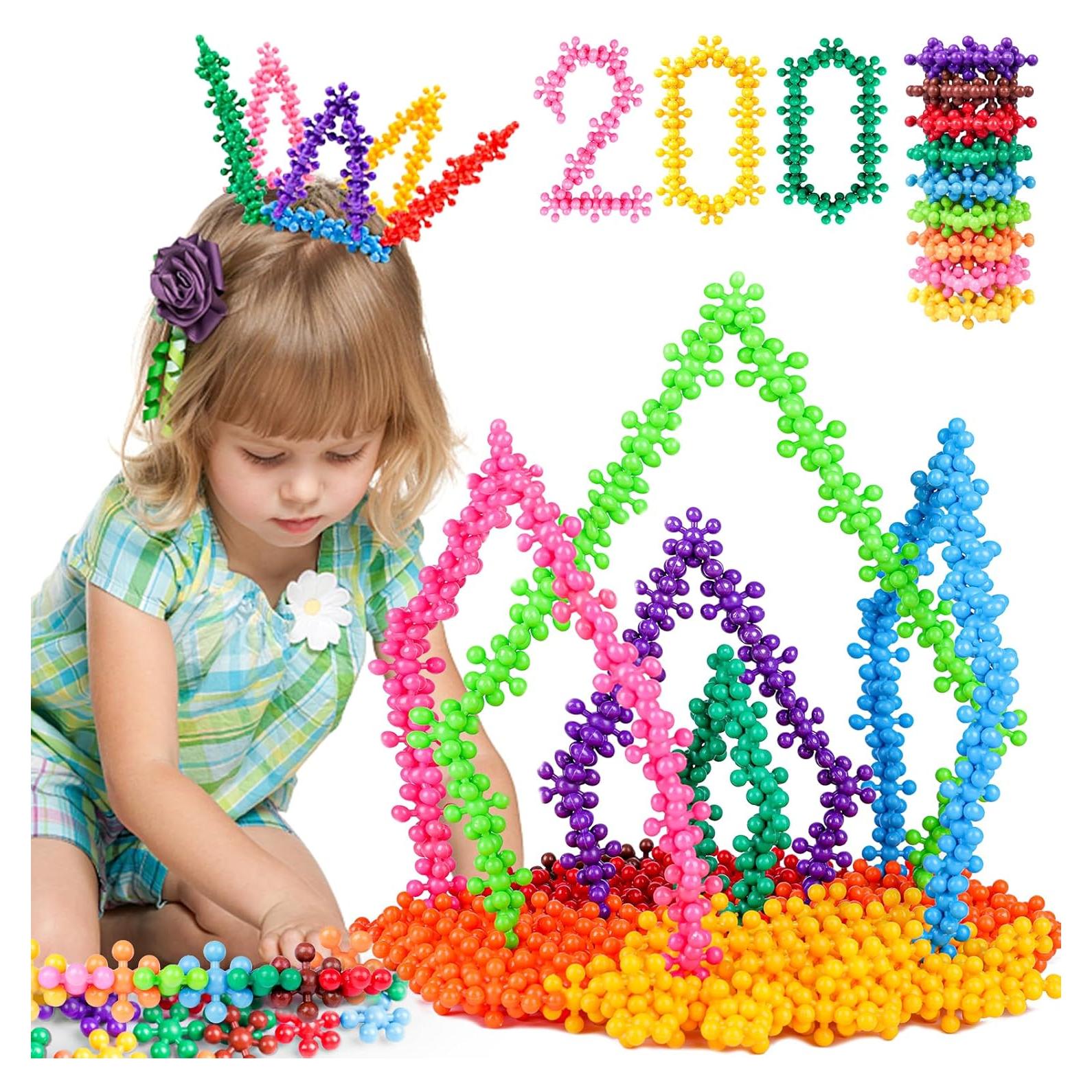 Bloques de Construcción NEOACT 200 Piezas para Niños 3+