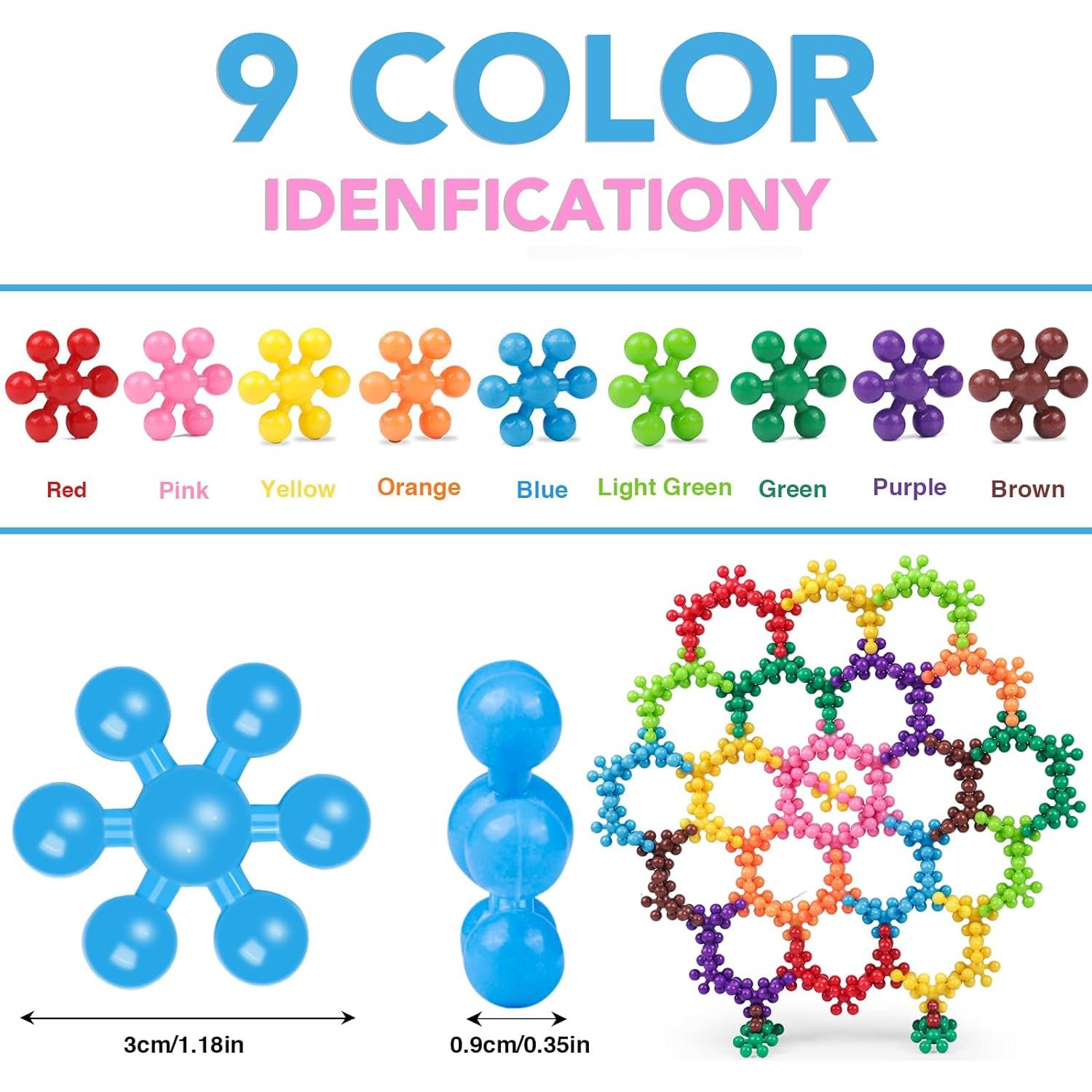 Bloques de Construcción NEOACT 200 Piezas para Niños 3+
