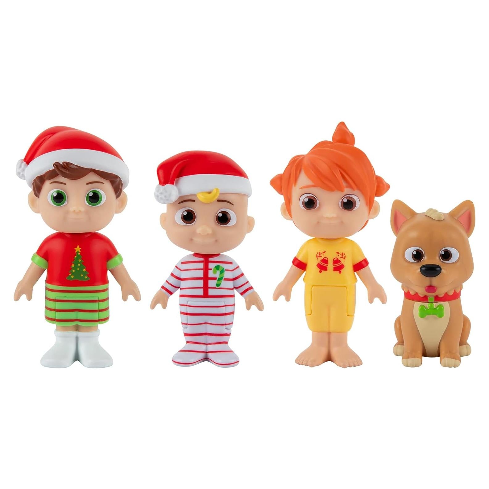 CoComelon Juego de Figuras Articuladas 4 Piezas - JJ y Amigos