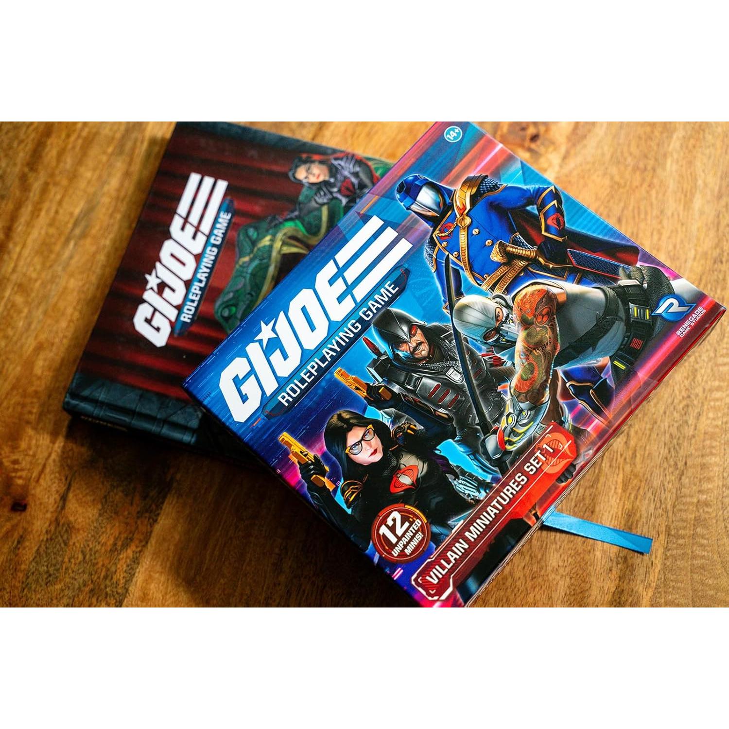 Set de Miniaturas de Villano G.I. Joe Renegade 12 Figuras 28mm