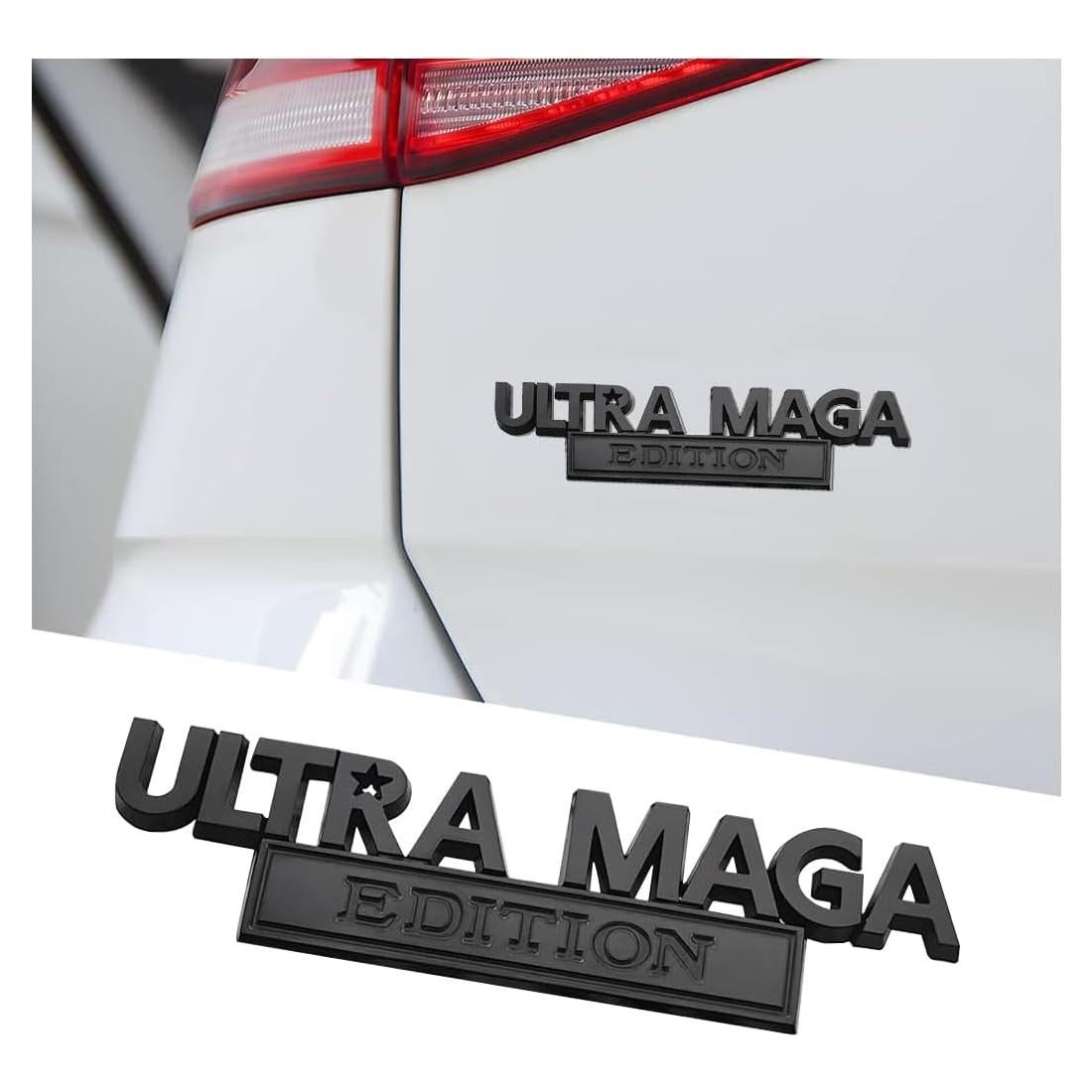 Calcomanía de Metal 3D AICEL para Automóvil - Negro