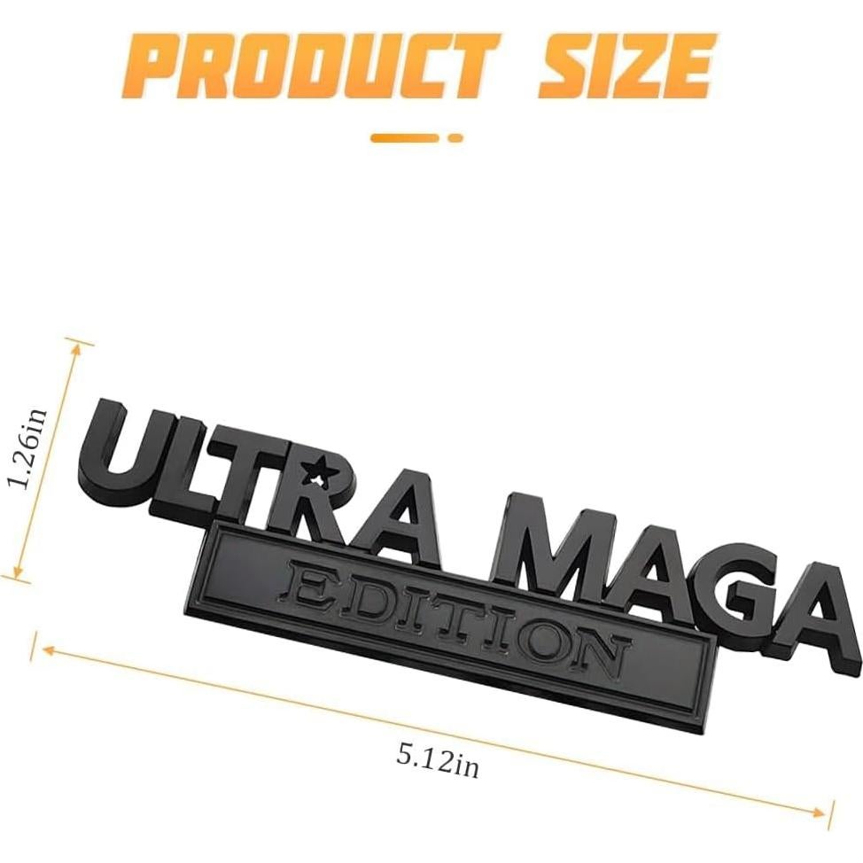 Calcomanía de Metal 3D AICEL para Automóvil - Negro