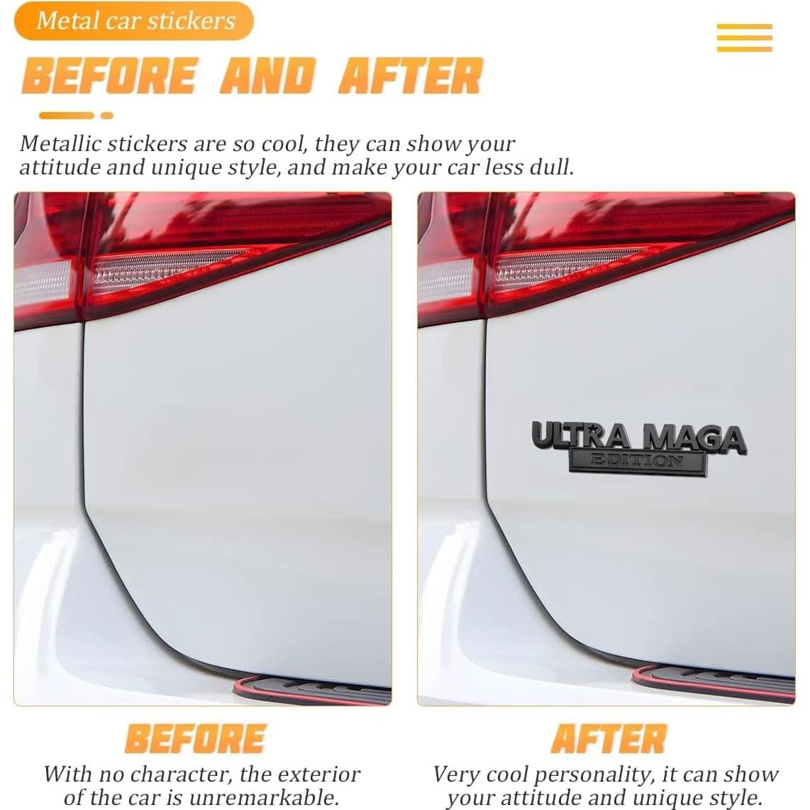 Calcomanía de Metal 3D AICEL para Automóvil - Negro