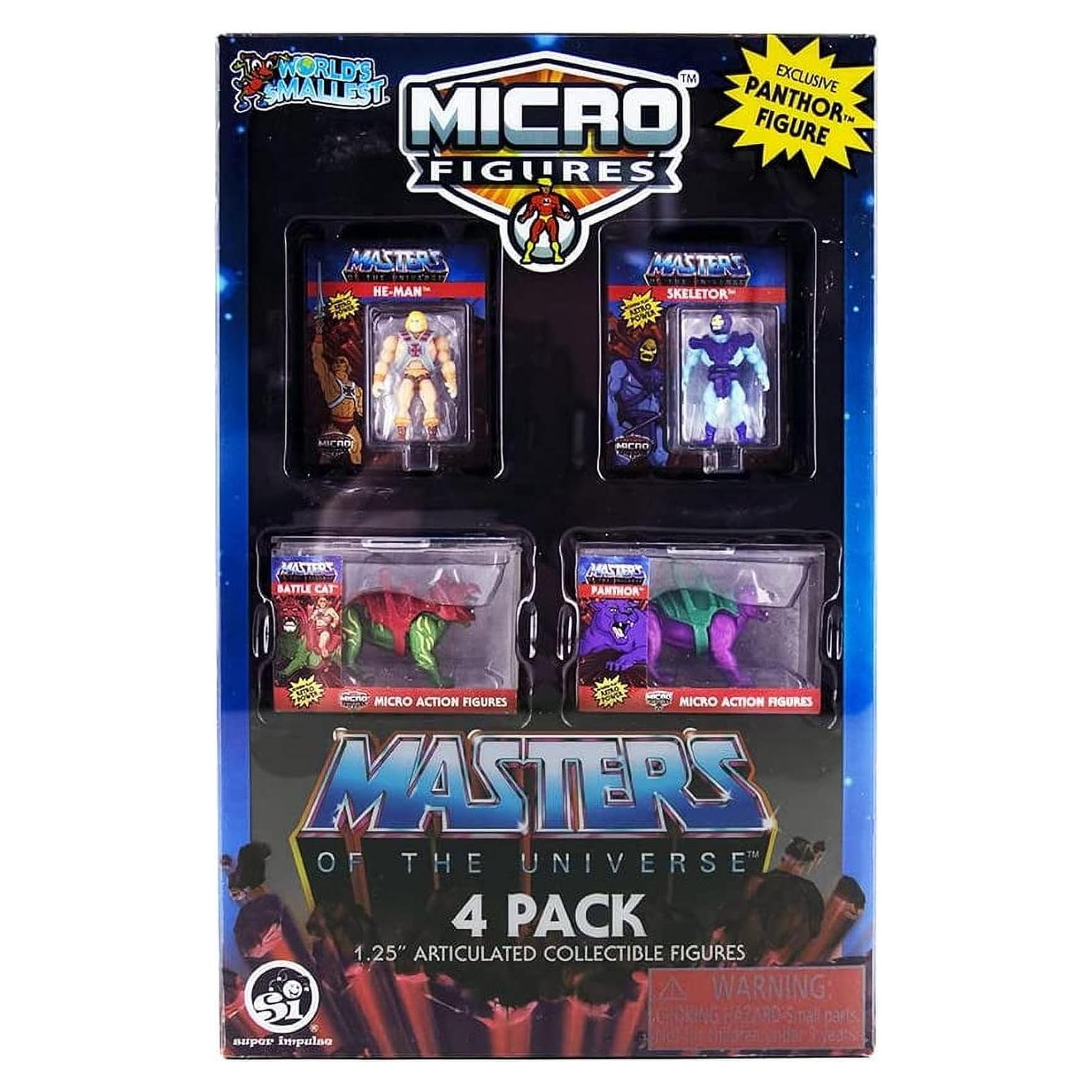 Conjunto Figuras Micro Masters of the Universe - He-Man y más