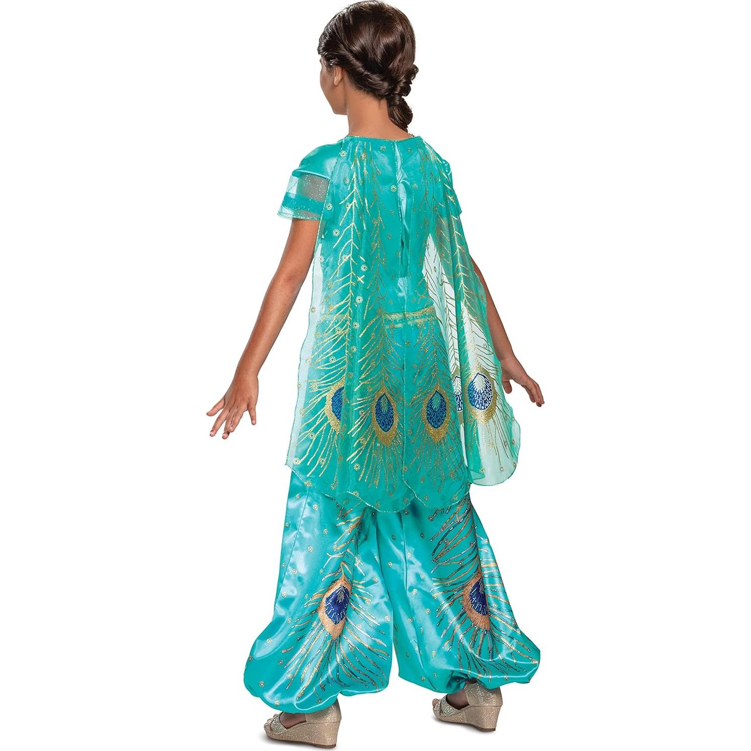 Disfraz Deluxe Princesa Jasmine Disney 3T-4T con Capa