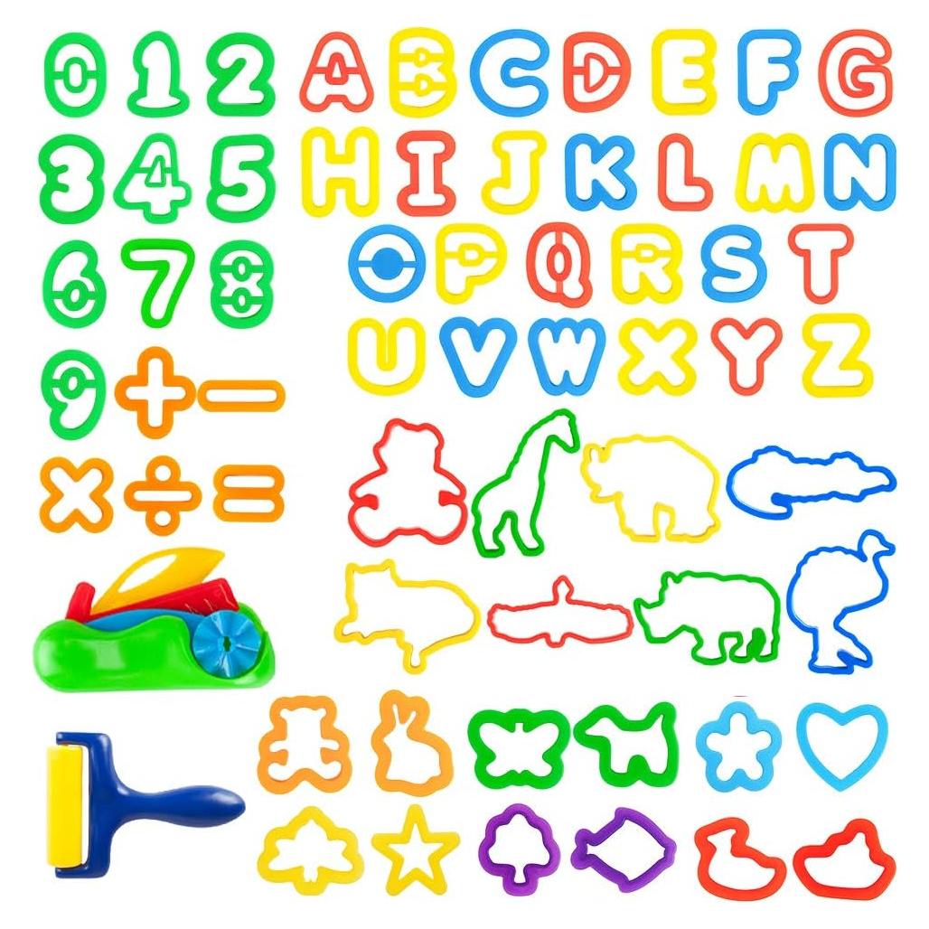 Juego de Herramientas de Plastilina Pecopcock 63 Piezas