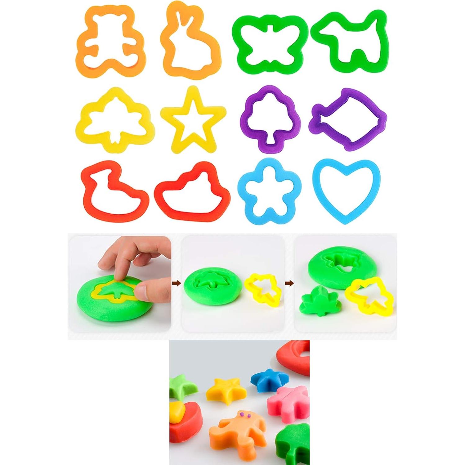 Juego de Herramientas de Plastilina Pecopcock 63 Piezas