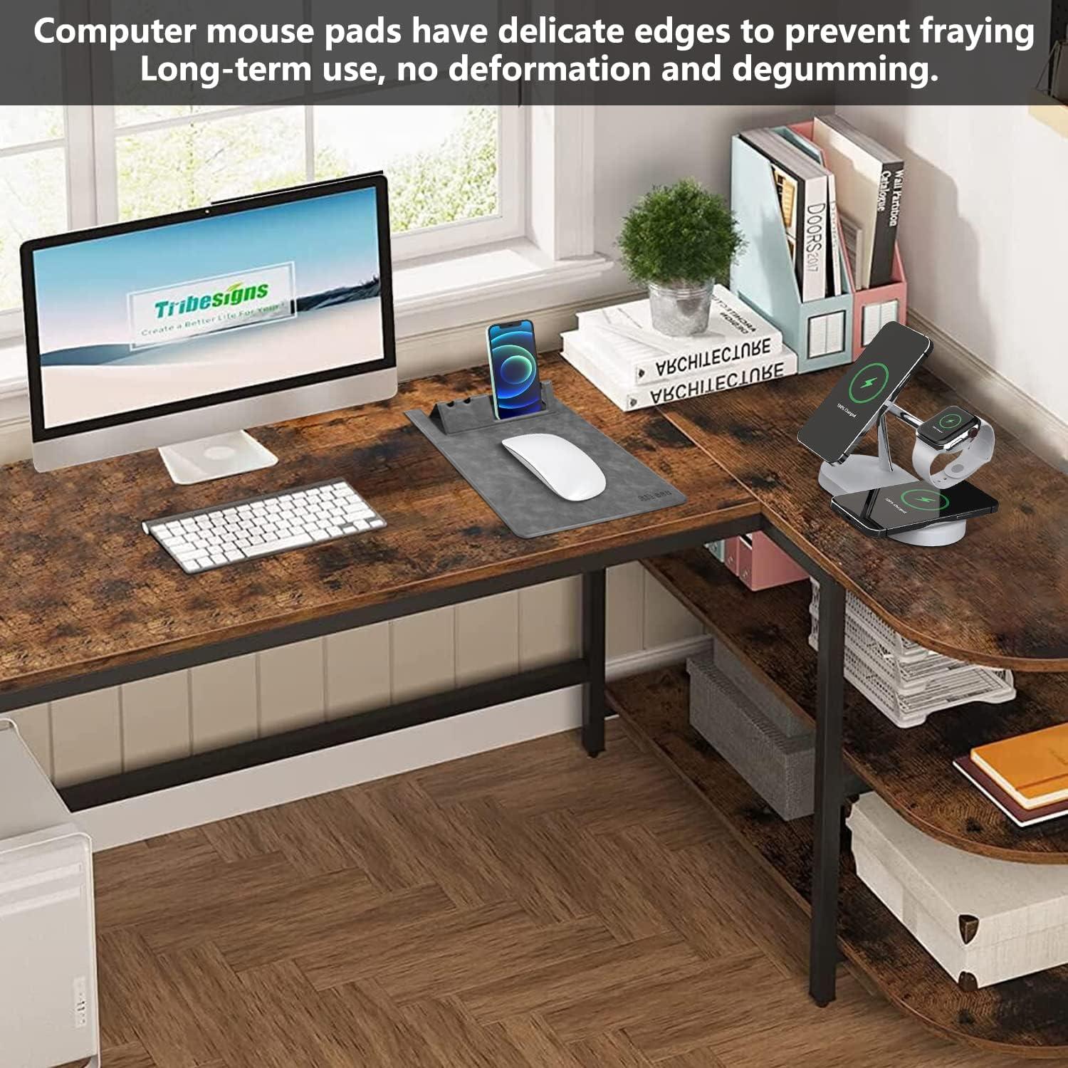 Alfombrilla de Ratón Multifuncional Sibosz Gris 24.6x19.6 cm