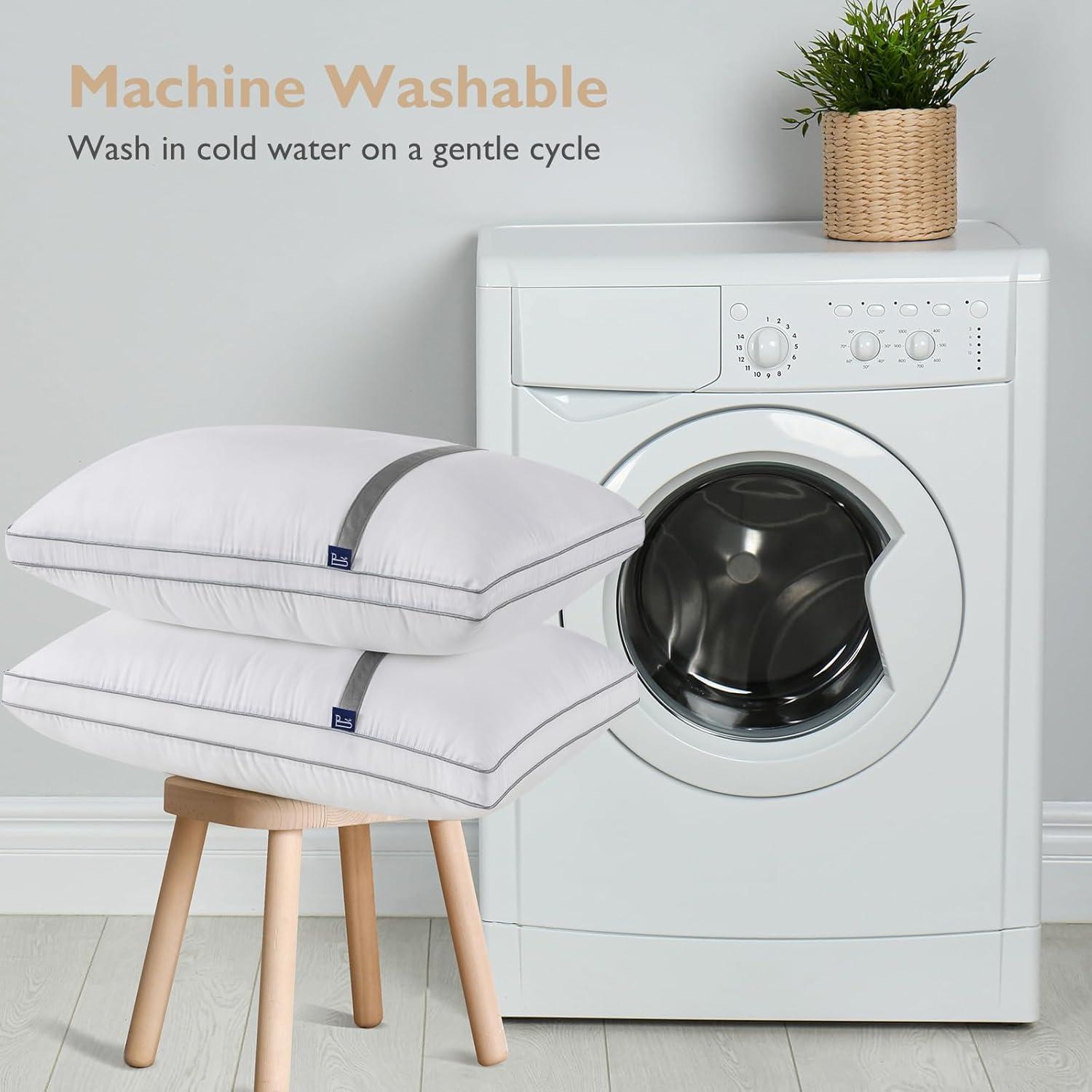 Cojines de cama BedStory 2 unidades estándar 66x51 cm