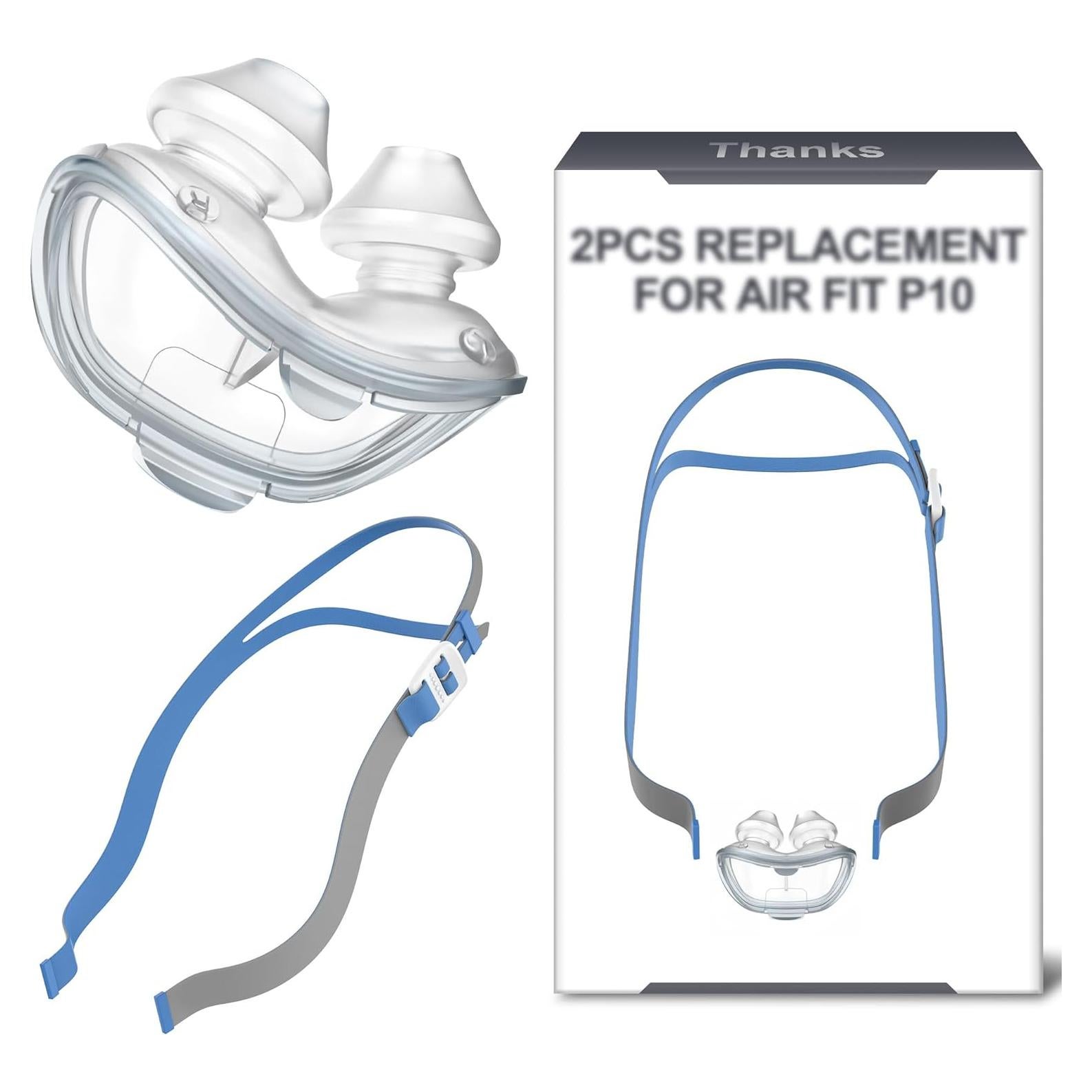 Almohada Nasal Pequeña MEDICOLOR P10 con Arnés Ajustable