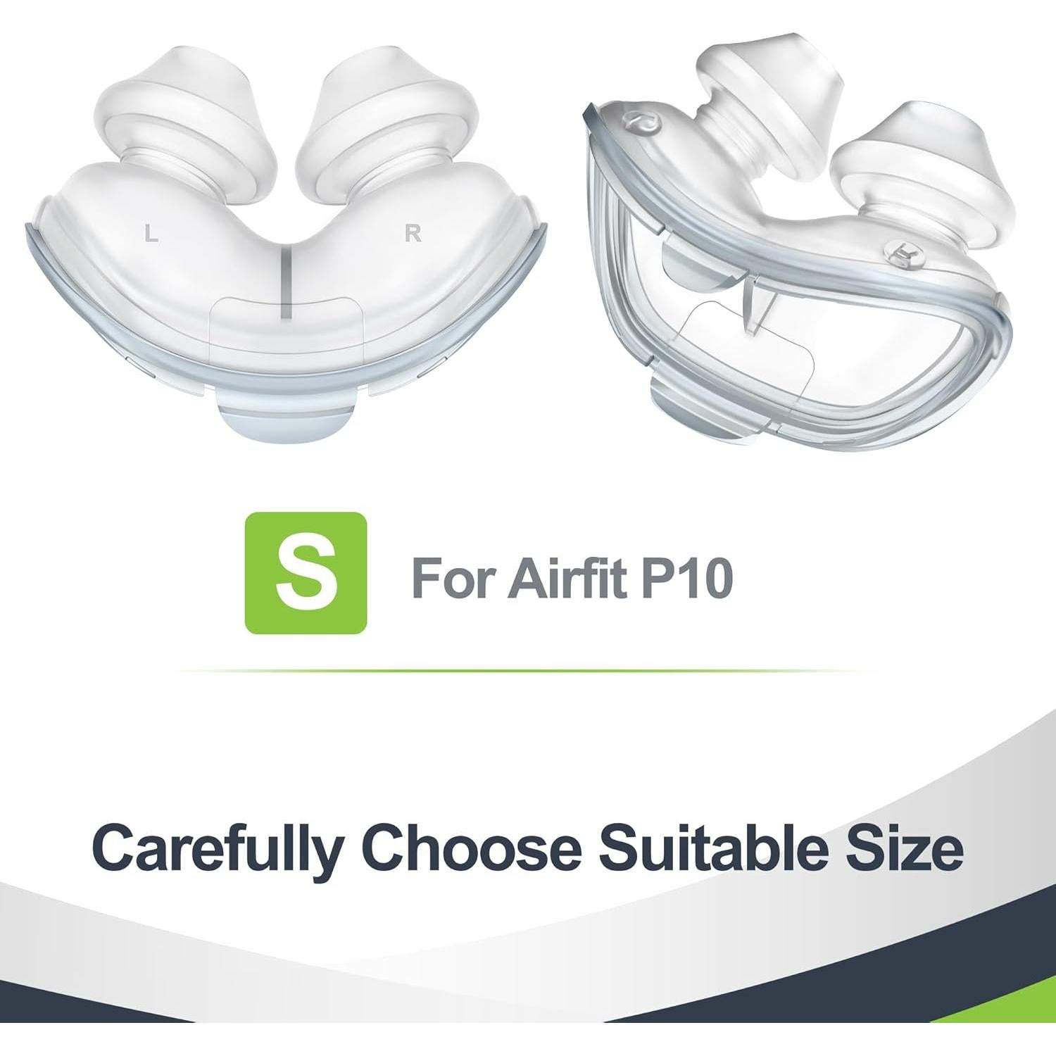 Almohada Nasal Pequeña MEDICOLOR P10 con Arnés Ajustable