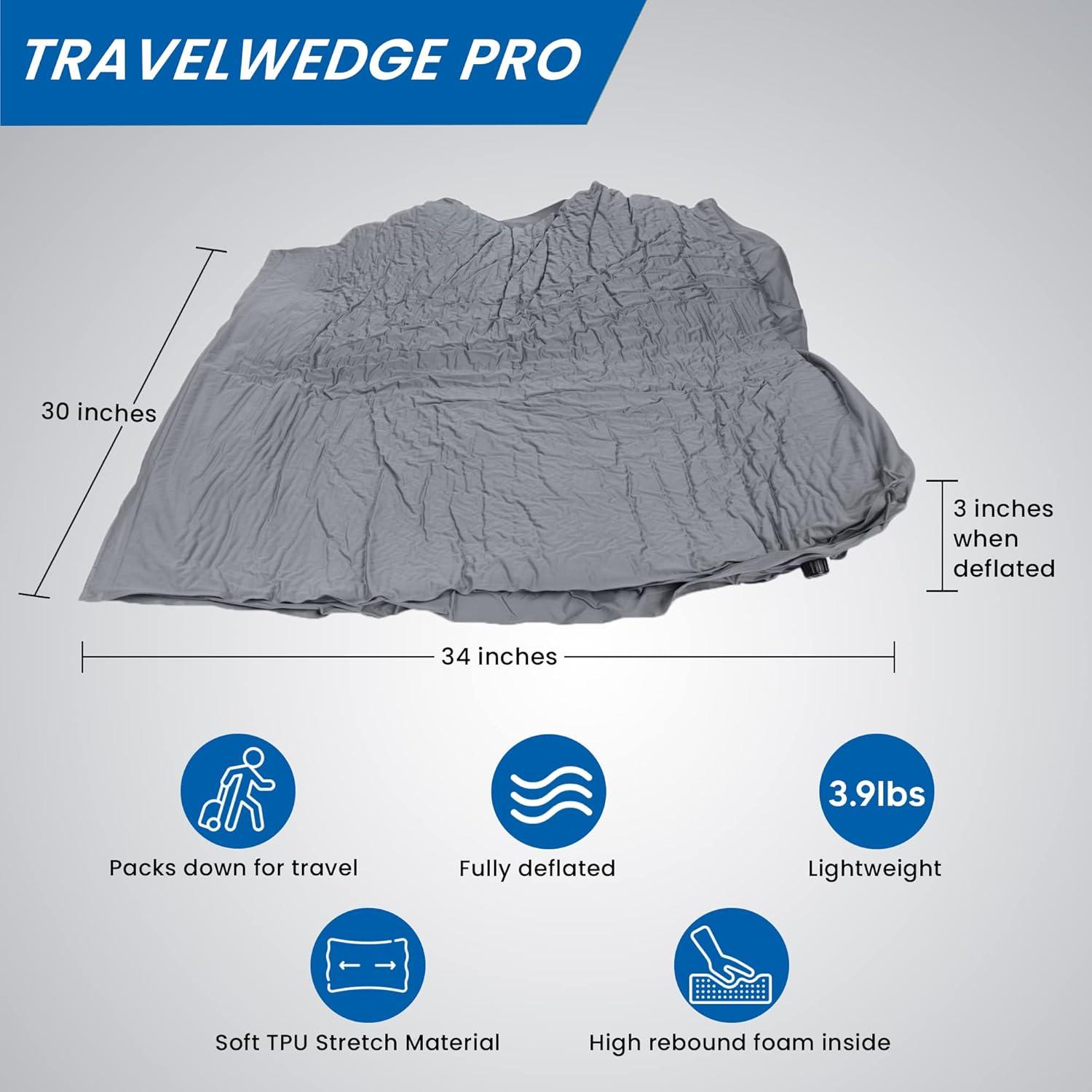 Cojín en Cuña Autoinflable Travelwedge PRO 76.2x86.36 cm