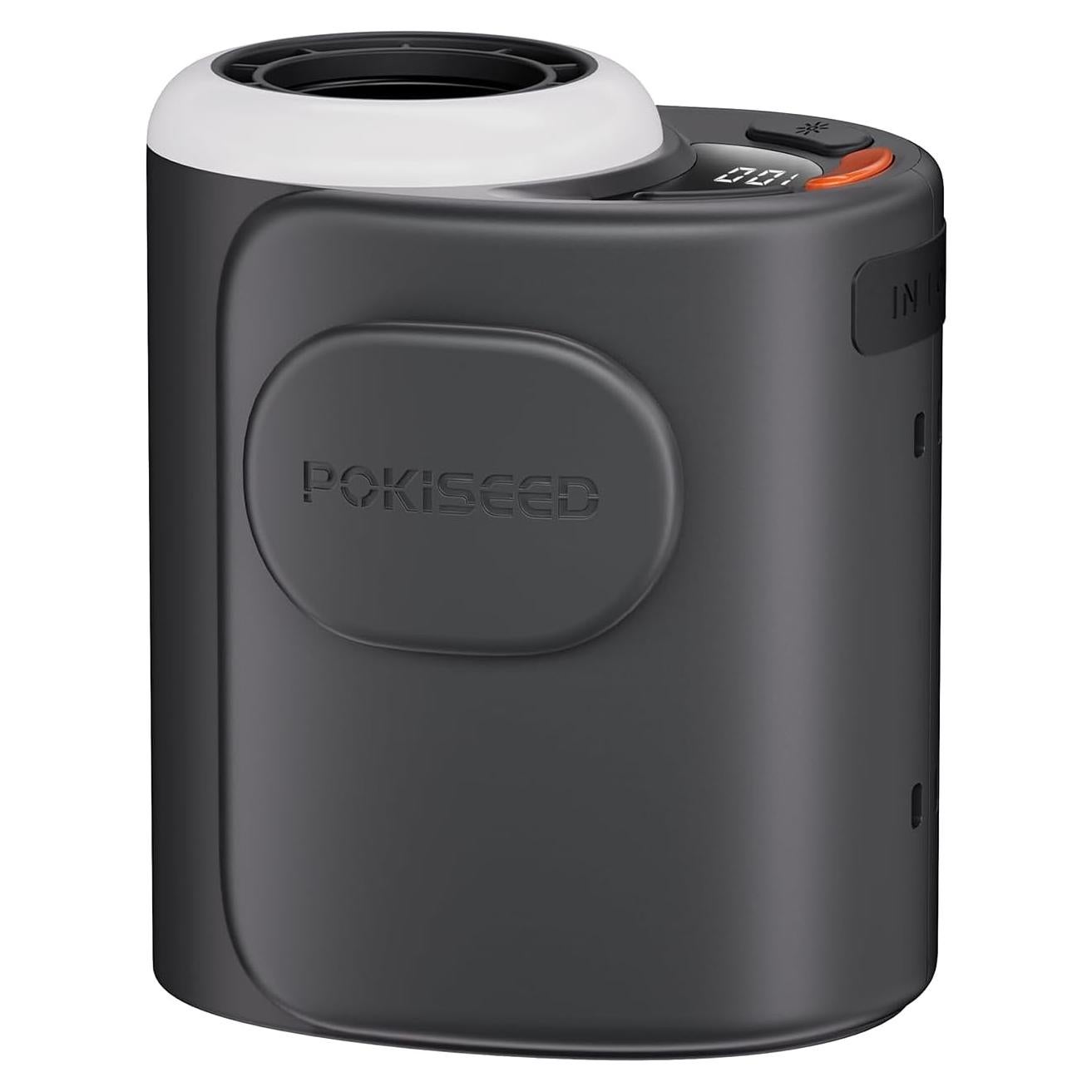 Ventilador de Cintura POKISEED YH-F113-B Recargable 10000mAh