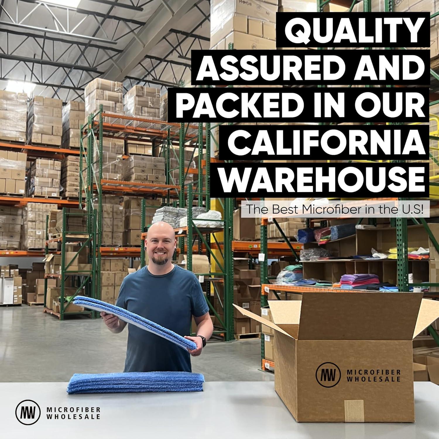 Almohadillas de Mopa Húmeda Microfibra Mayorista 18" - 2 Paquete