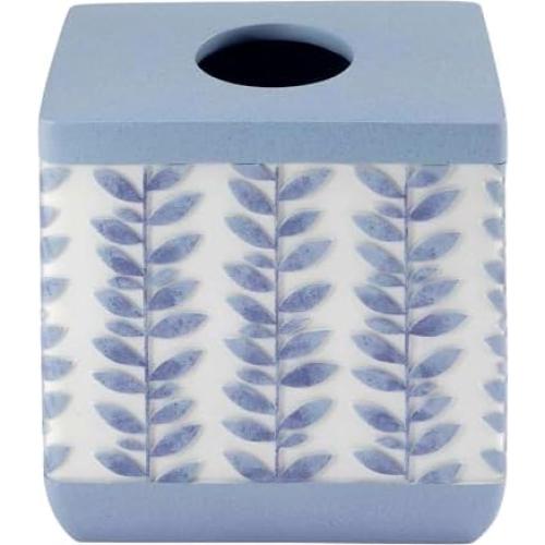 Funda para Caja de Tejidos Avanti Linens Azul 14.2x14.2 cm