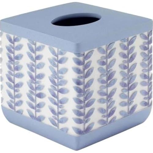 Funda para Caja de Tejidos Avanti Linens Azul 14.2x14.2 cm