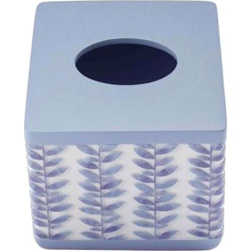 Funda para Caja de Tejidos Avanti Linens Azul 14.2x14.2 cm