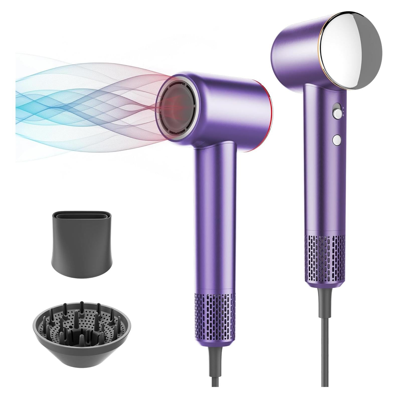 Secador de Pelo Profesional Careboda 1500W Iónico 200M Iones