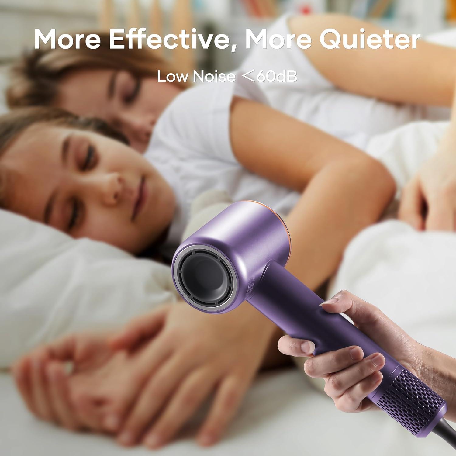 Secador de Pelo Profesional Careboda 1500W Iónico 200M Iones