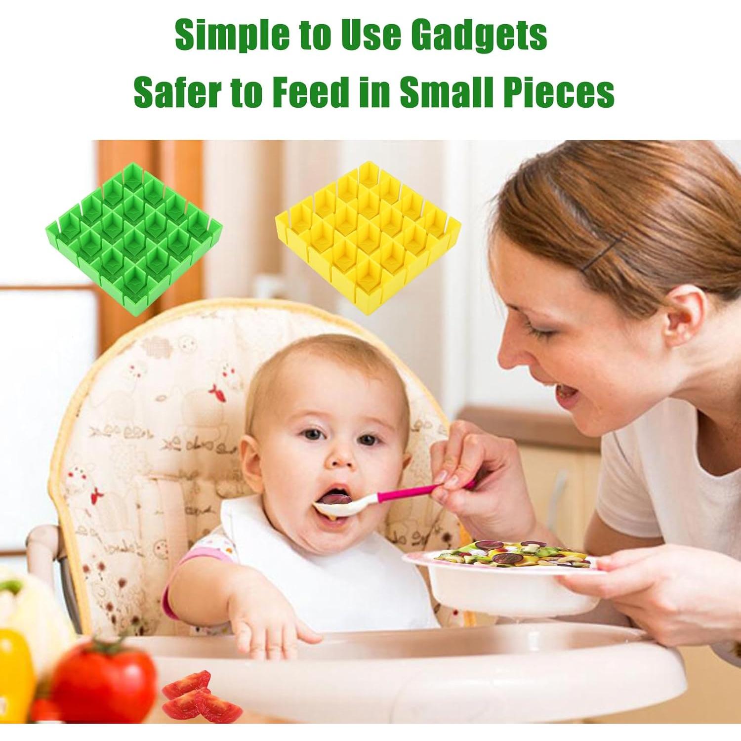 Cortador de Uvas y Tomates Cherry BOSGAS Verde 16 Piezas/Segundo