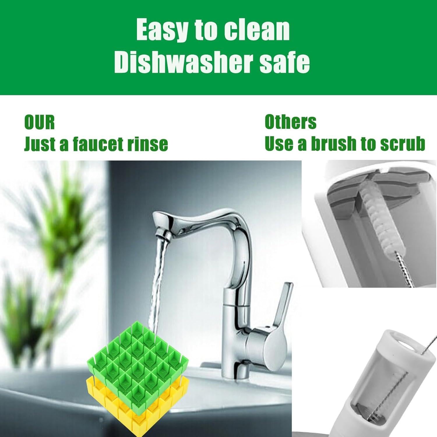 Cortador de Uvas y Tomates Cherry BOSGAS Verde 16 Piezas/Segundo