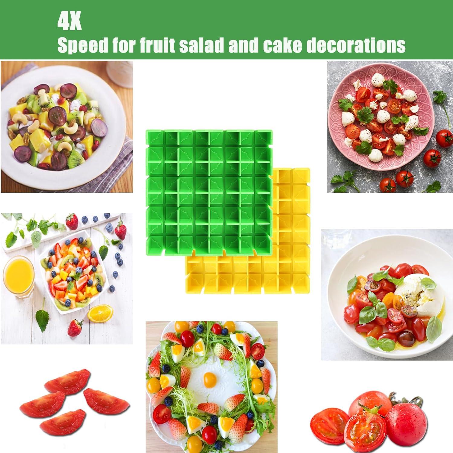 Cortador de Uvas y Tomates Cherry BOSGAS Verde 16 Piezas/Segundo