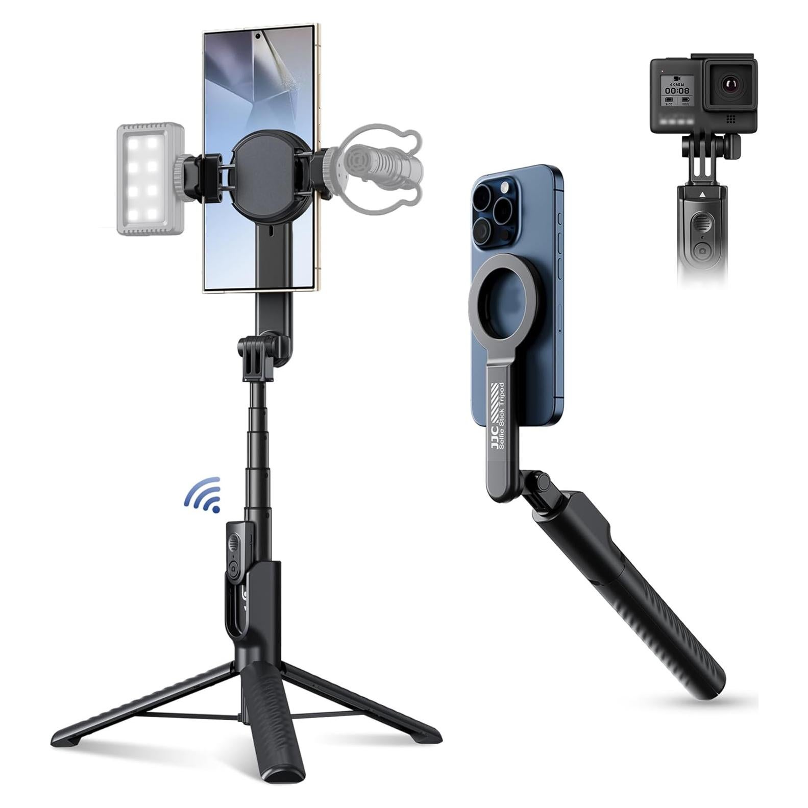 Trípode Magnético JJC SFM-1B para Teléfono Celular Negro