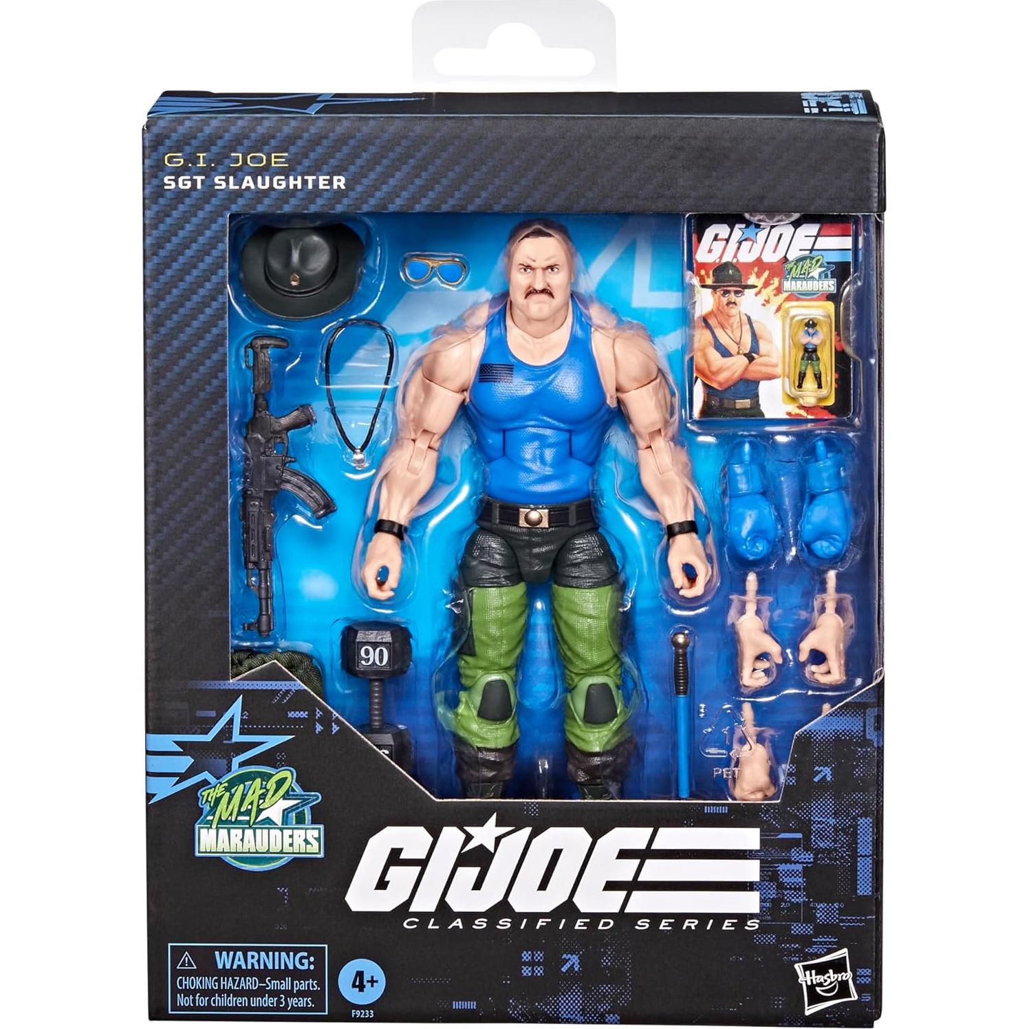 Figura de Acción G.I. Joe Mad Marauders SGT Slaughter 15 cm