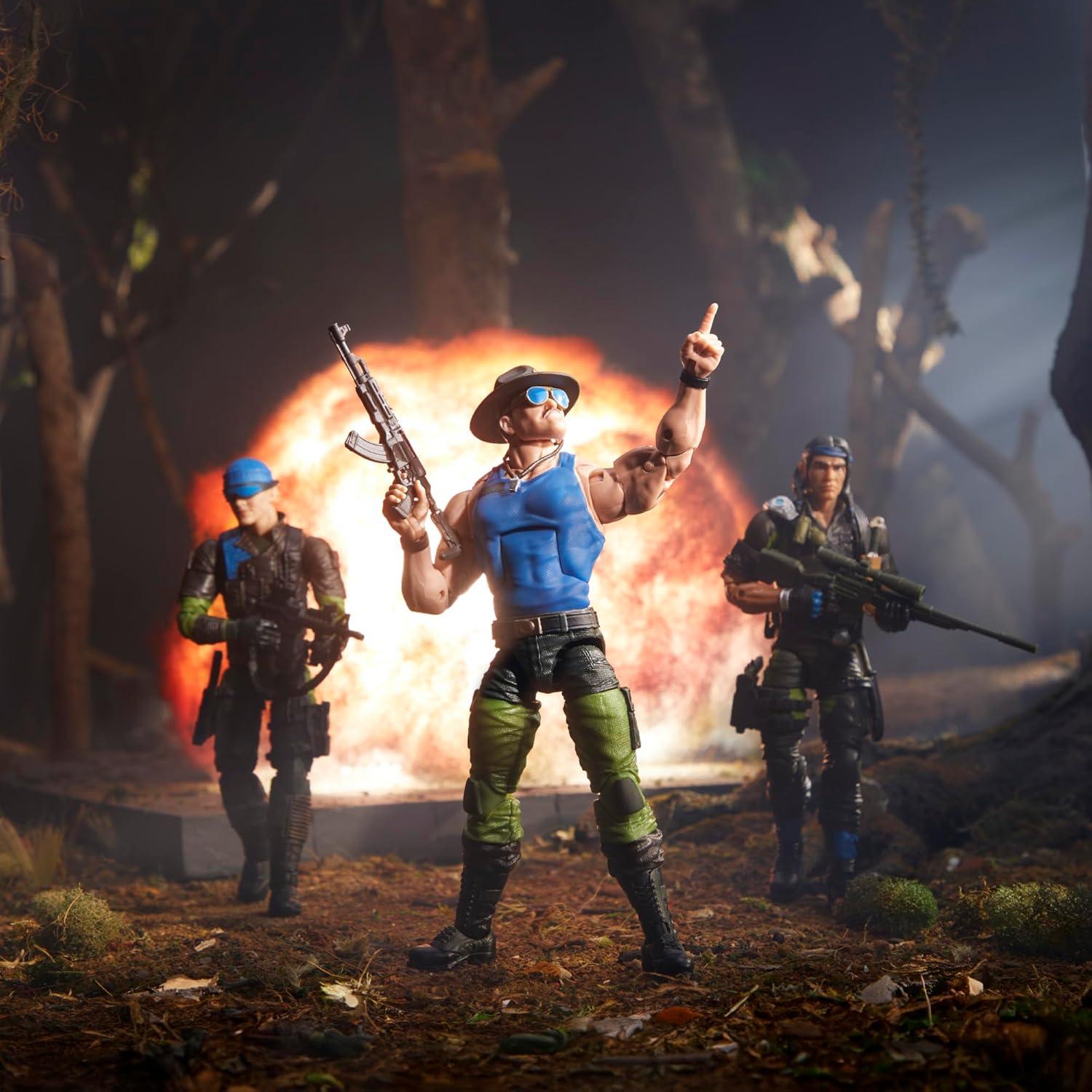 Figura de Acción G.I. Joe Mad Marauders SGT Slaughter 15 cm