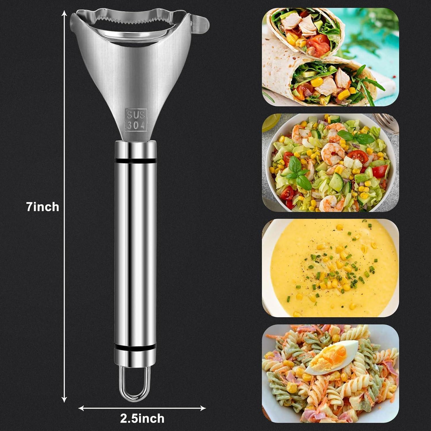 Pelador de Maíz AUGHOA de Acero Inoxidable 304 - Gadget de Cocina