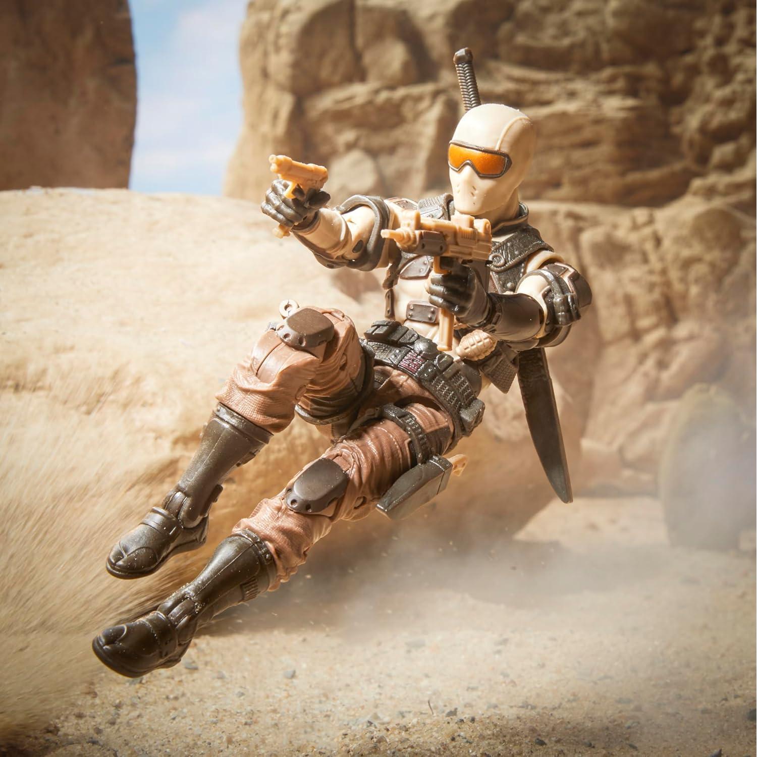 Figura de Acción G.I. Joe Comando del Desierto Snake Eyes 150 mm