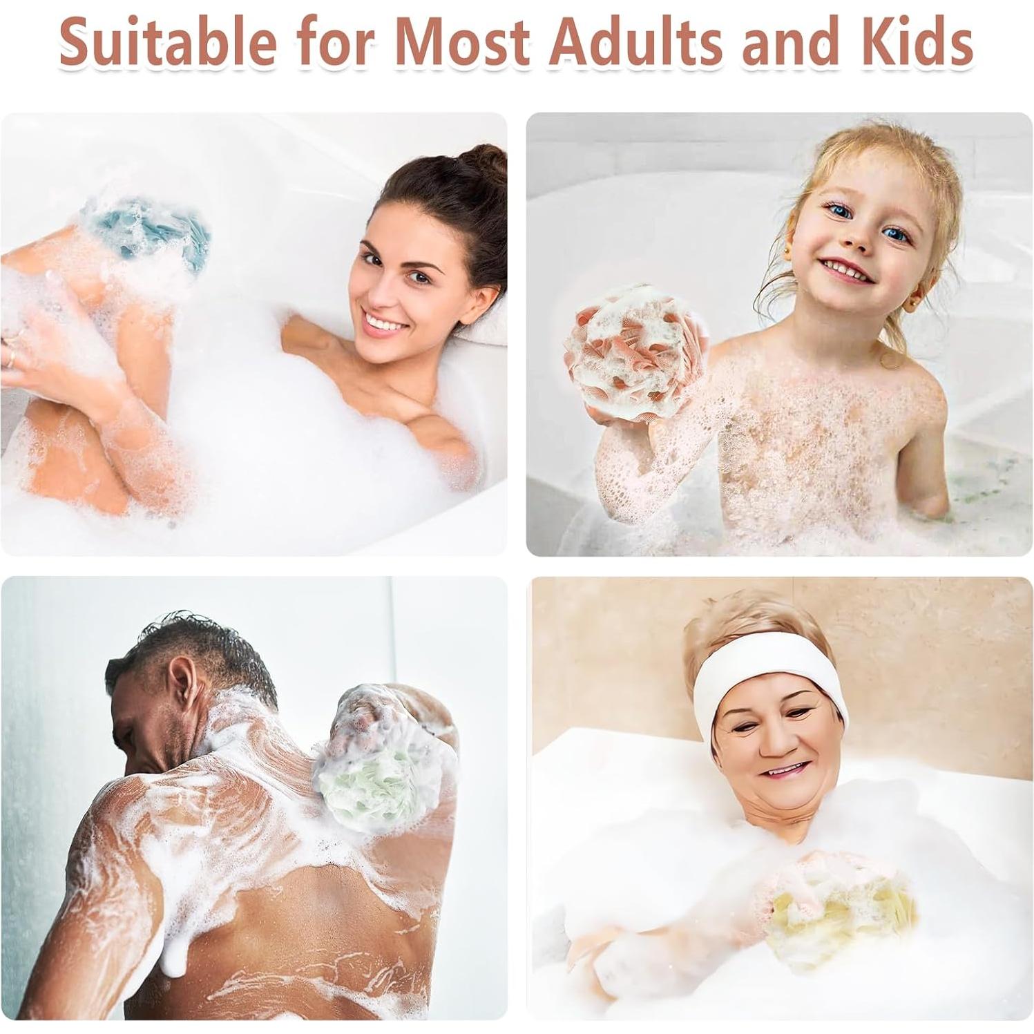 Esponja de Baño Lufa Rnoafmu 11.43 cm Exfoliante 60g Café Caramelo