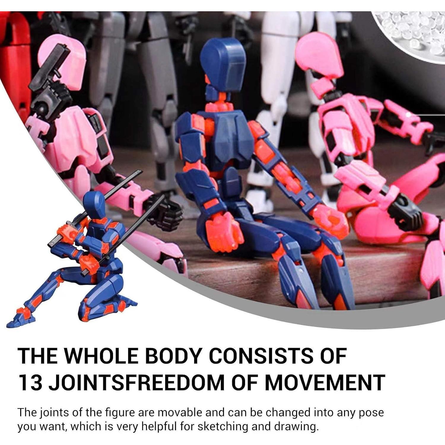 Paquete de 5 Figuras de Acción T13 WKSBBTS Multijuntas