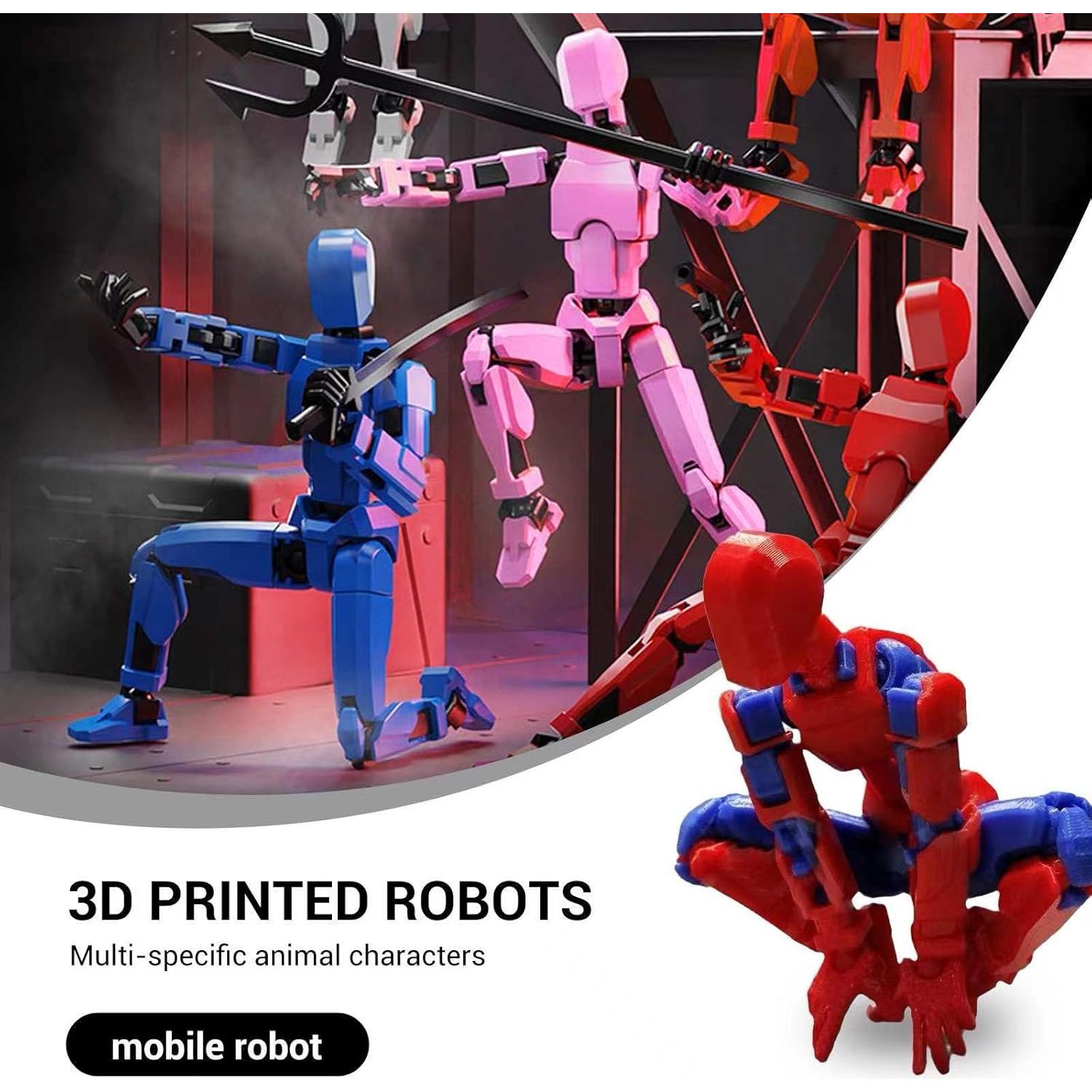 Paquete de 5 Figuras de Acción T13 WKSBBTS Multijuntas