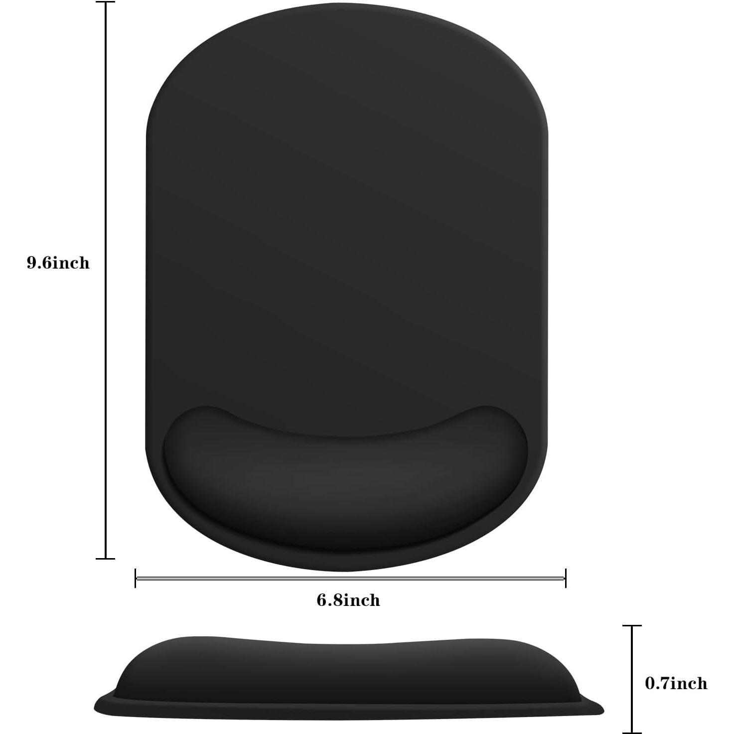 Alfombrilla de Ratón Ergonómica KEPUTAIER con Reposamuñecas