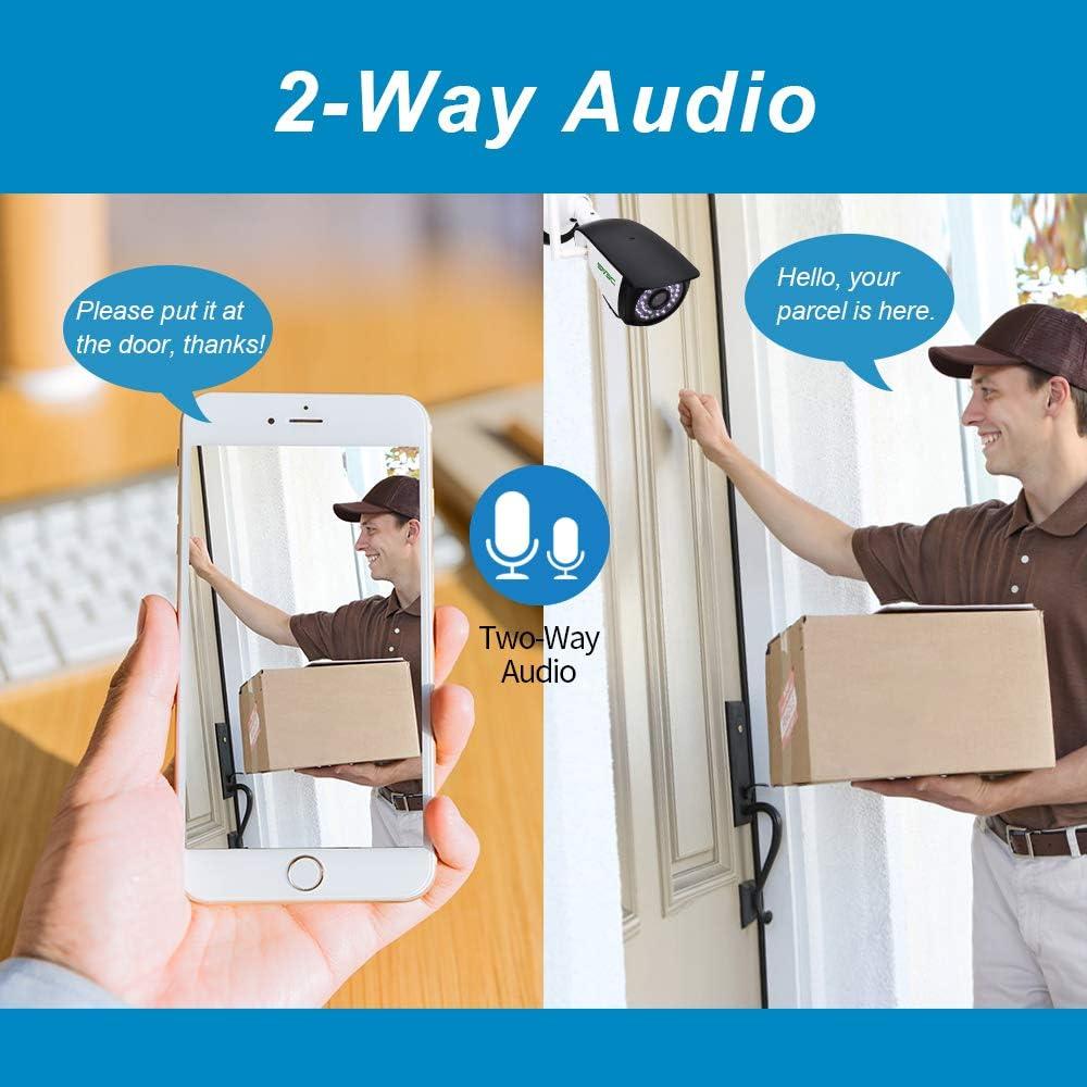 Cámaras de Seguridad WiFi SV3C 1080P Exterior - Paquete de 2