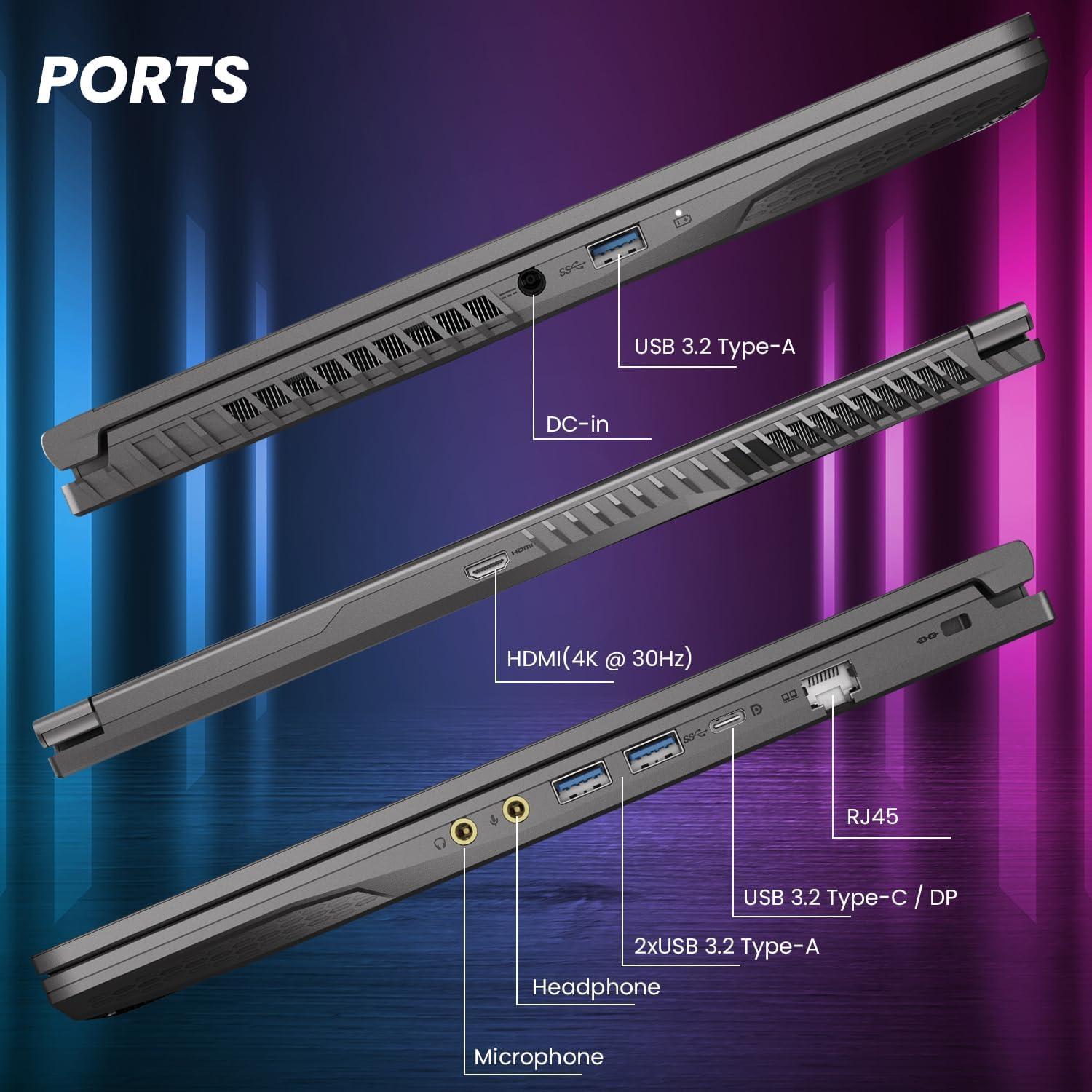 Portátil para Juegos MSI B13VF, 15.6" FHD, Intel i5, RTX 4060