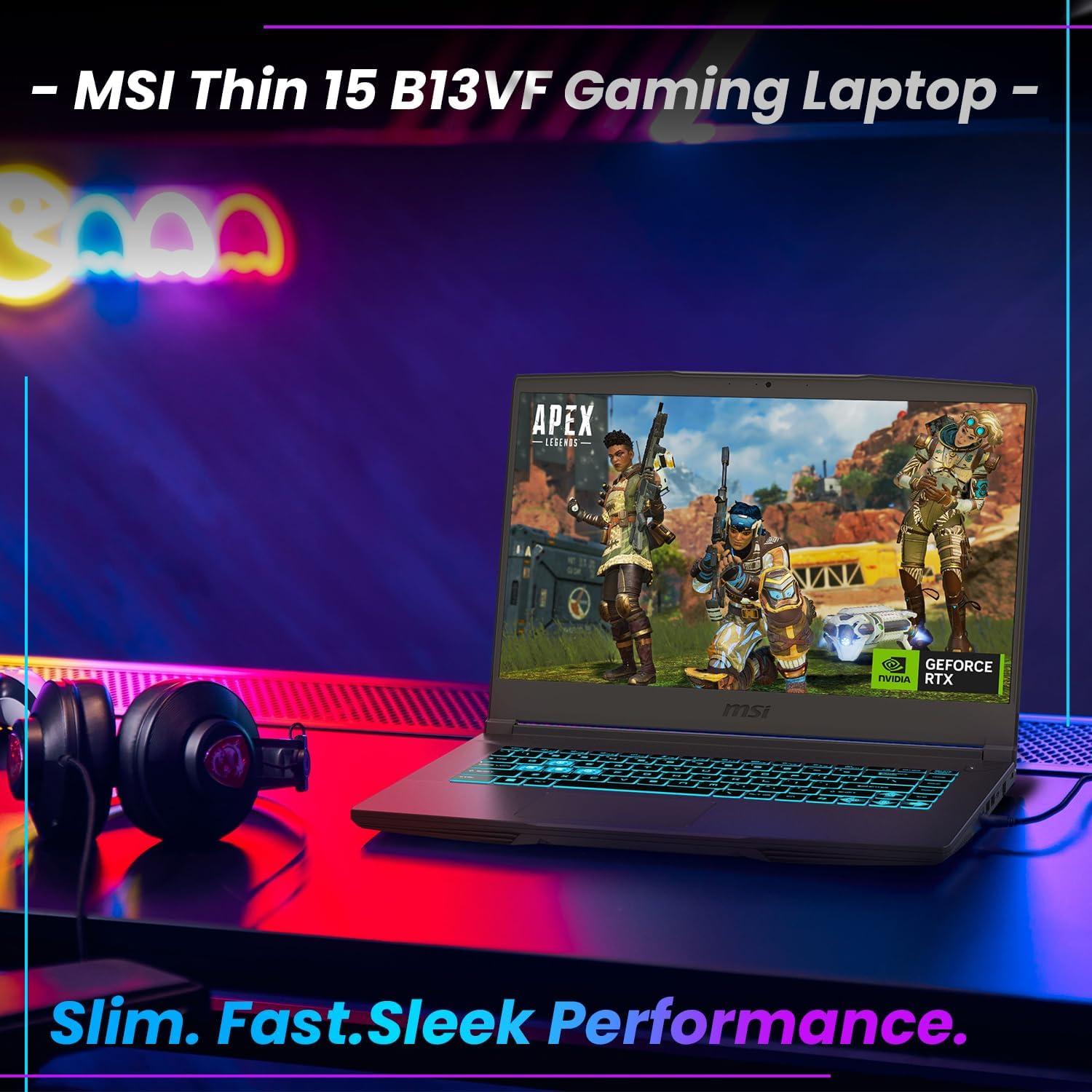 Portátil para Juegos MSI B13VF, 15.6" FHD, Intel i5, RTX 4060