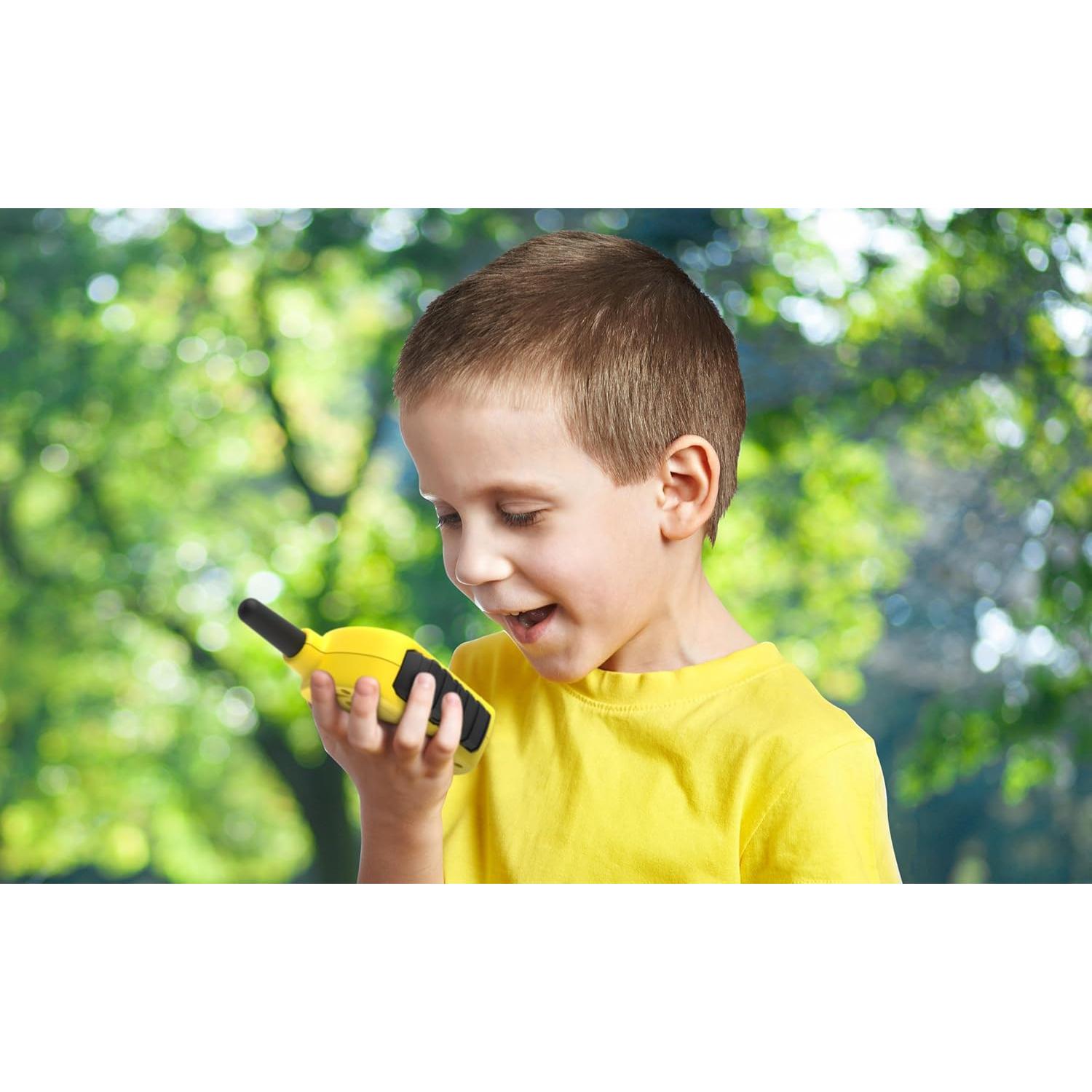 Walkie Talkies eKids Pokémon para Niños - Rango 152.4m