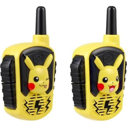 Walkie Talkies eKids Pokémon para Niños - Rango 152.4m